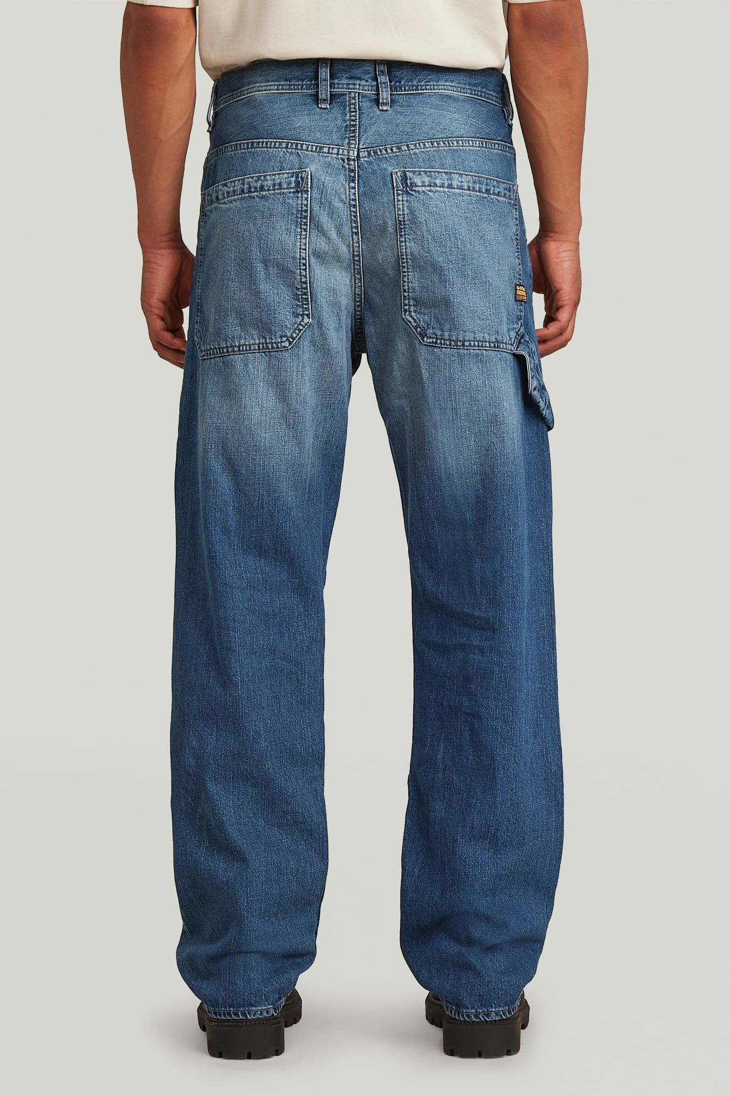 CARPENTER 3D LOOSE JEANS MEDIUM BLUE 2