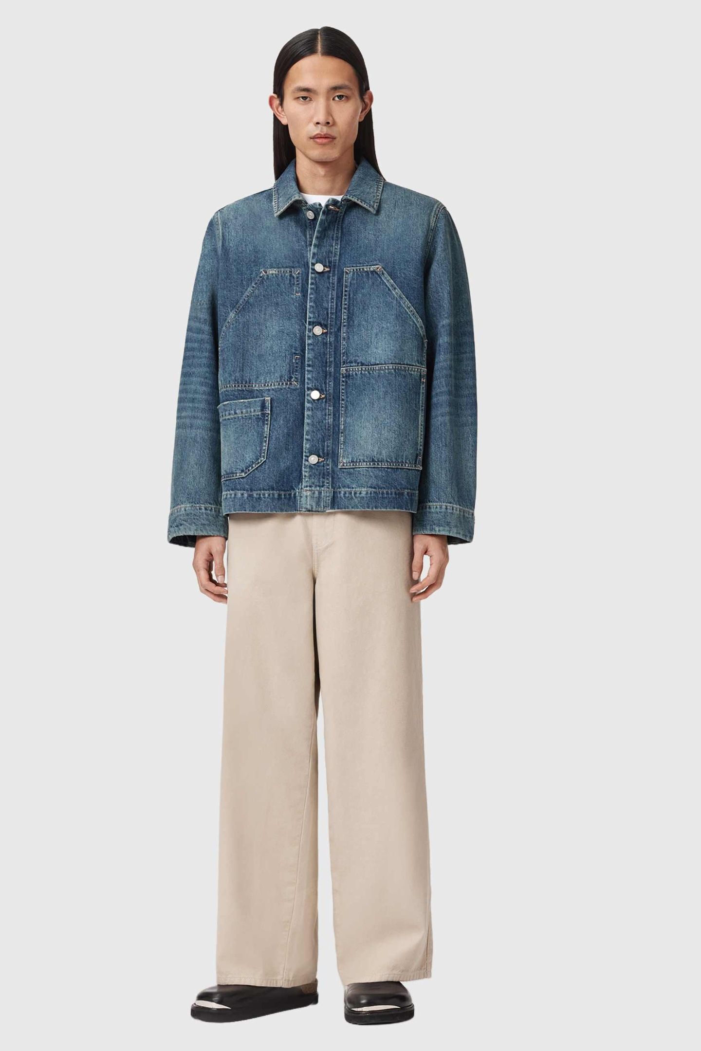 MUKESH JACKET MID INDIGO 4