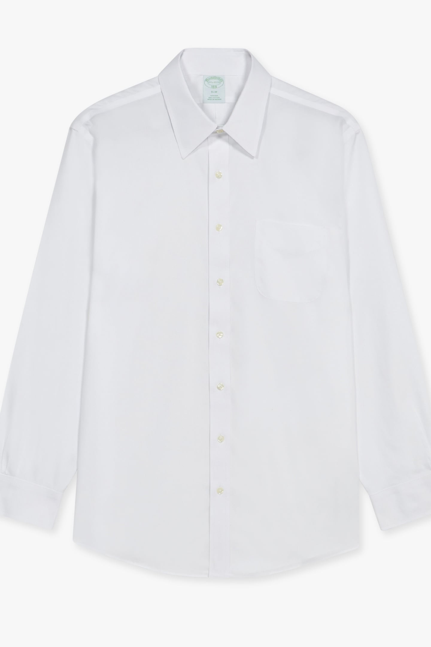 NON-IRON SOLID SHIRT LIGHT BLUE 1