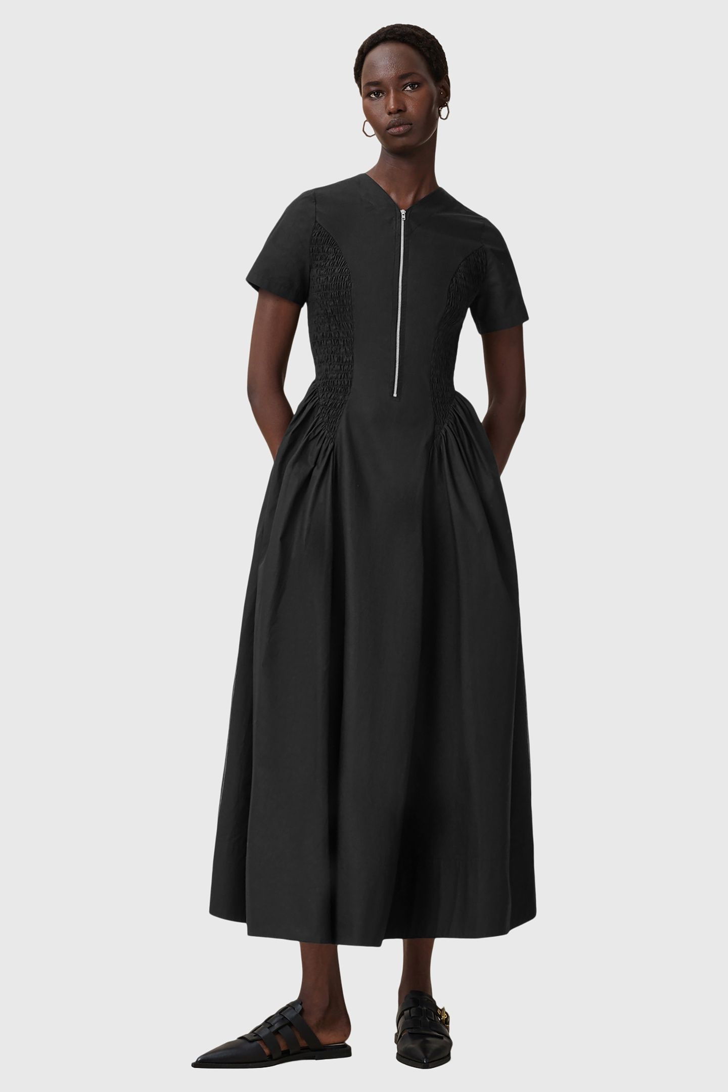 SHEENA DRESS BLACK 1