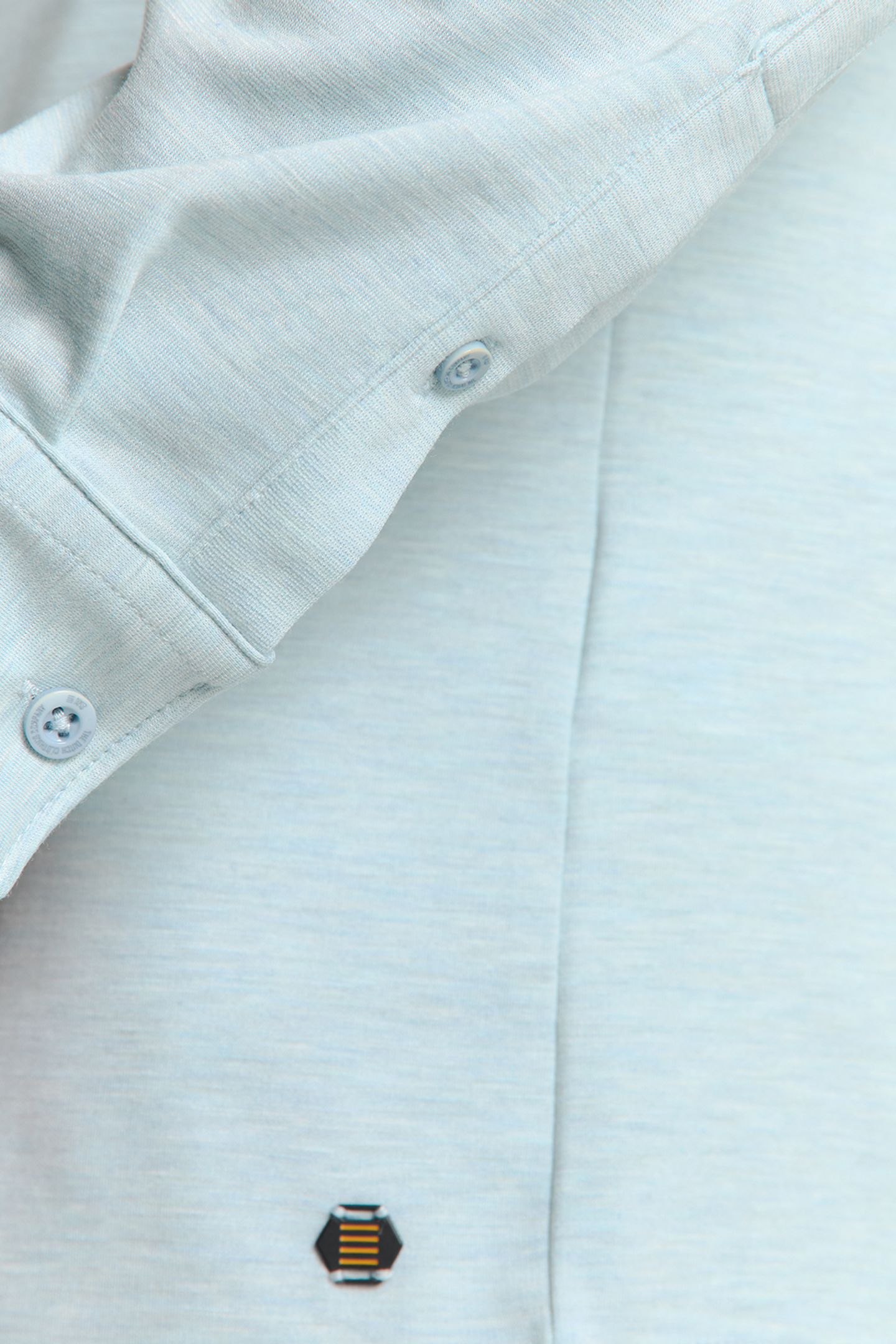 SHIRT JERSEY MELANGE STRETCH ICE 6