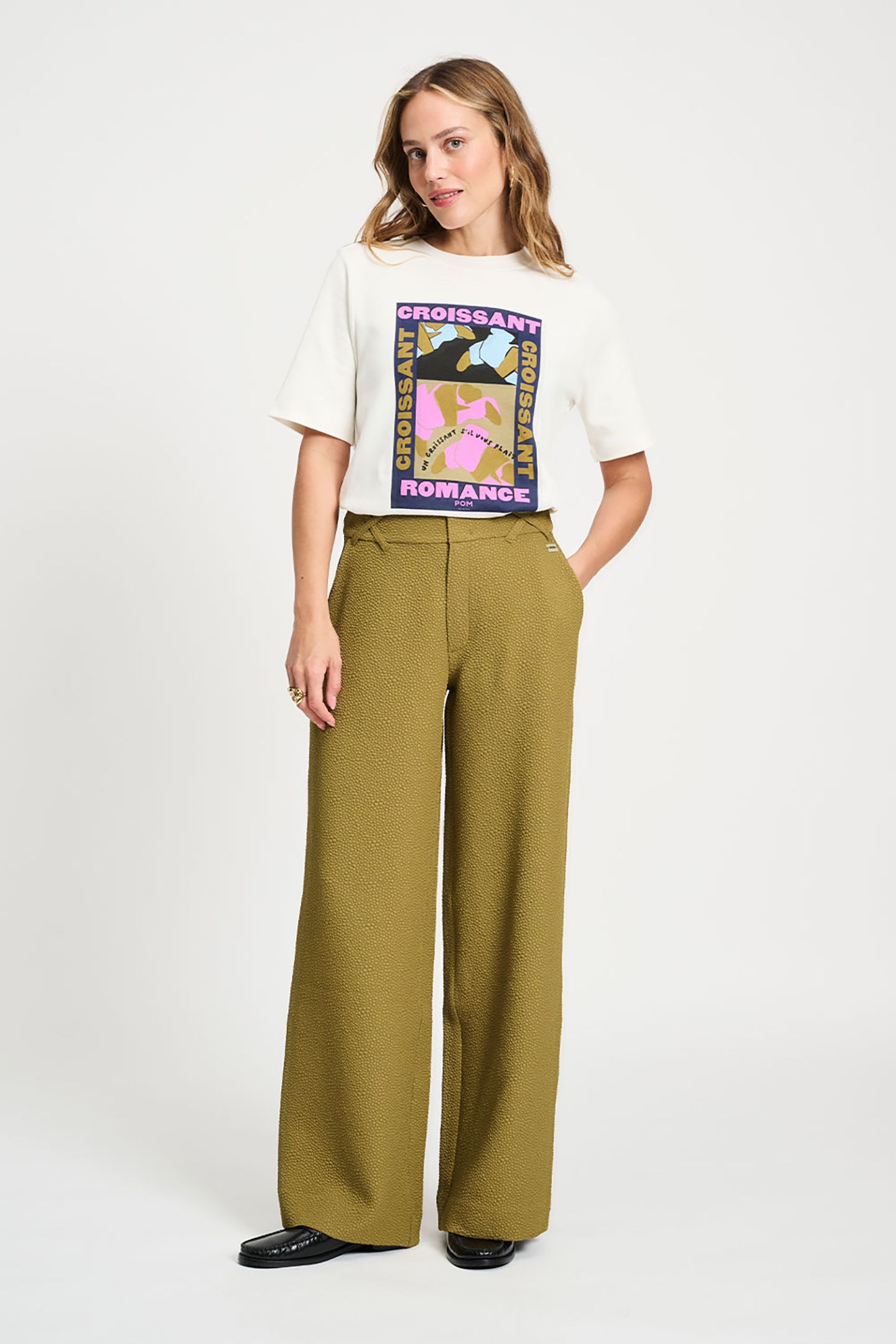 PANTS - BUBBLE FRESH OLIVE BROWN 2