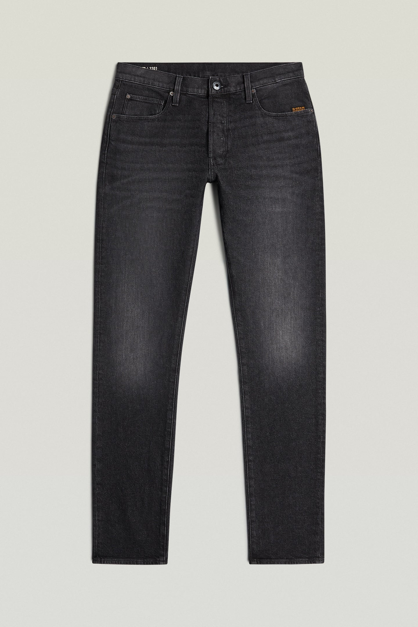 3301 SLIM JEANS DARK GREY 5