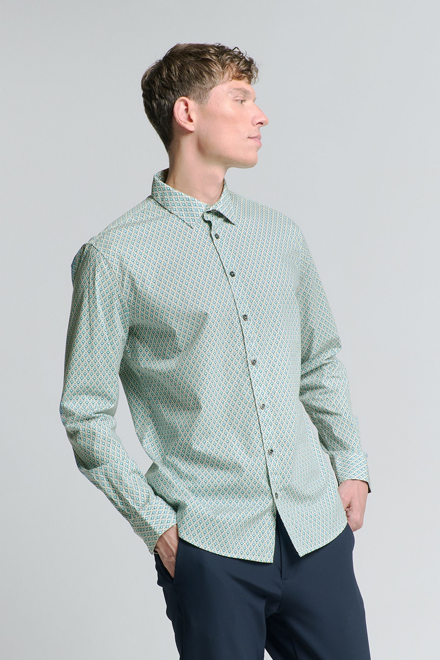 SHIRT STRETCH ALLOVER PRINTED PACIFIC 3