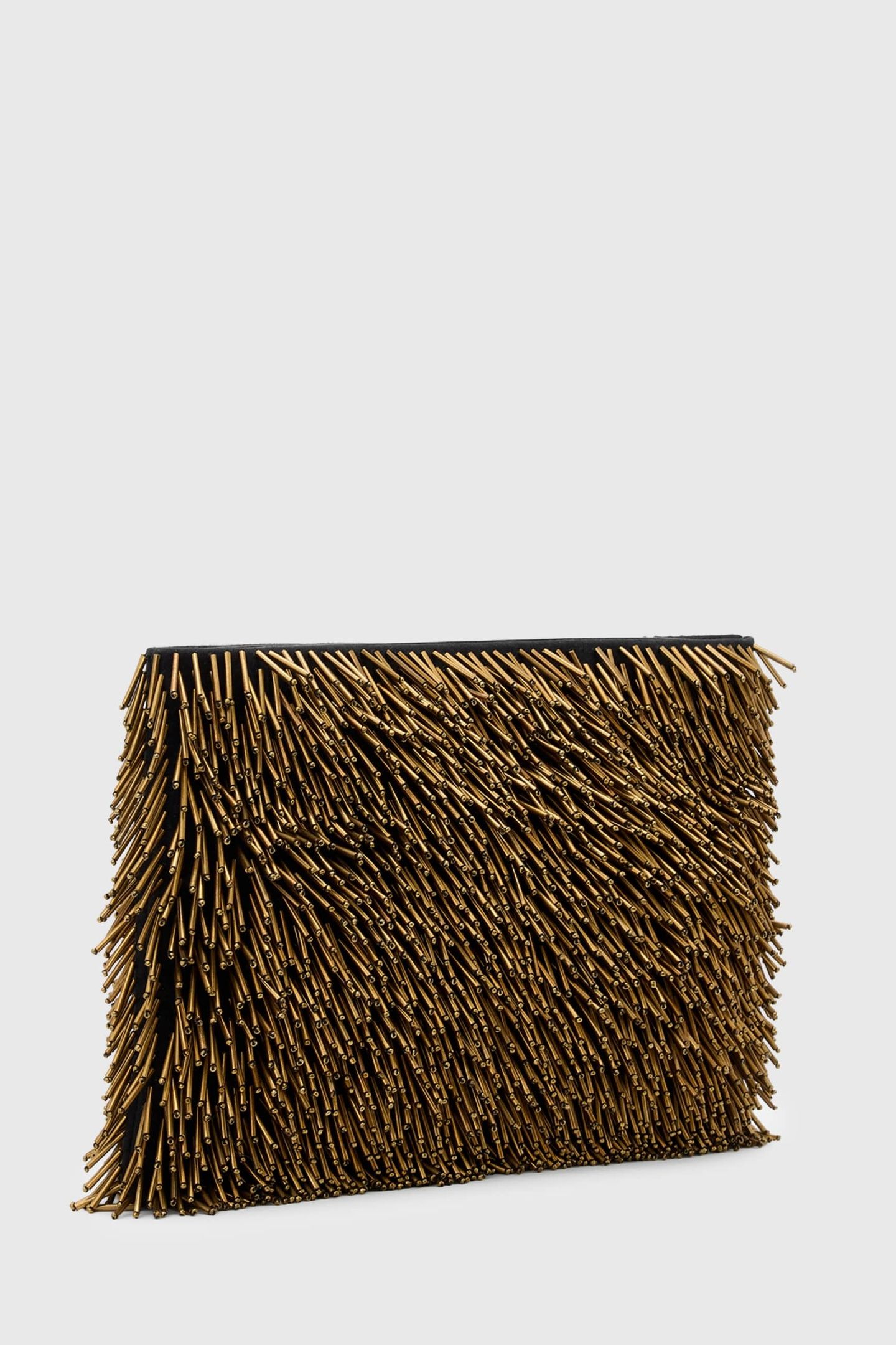 BETTINA BEAD CLUTCH WARM BRASS 3