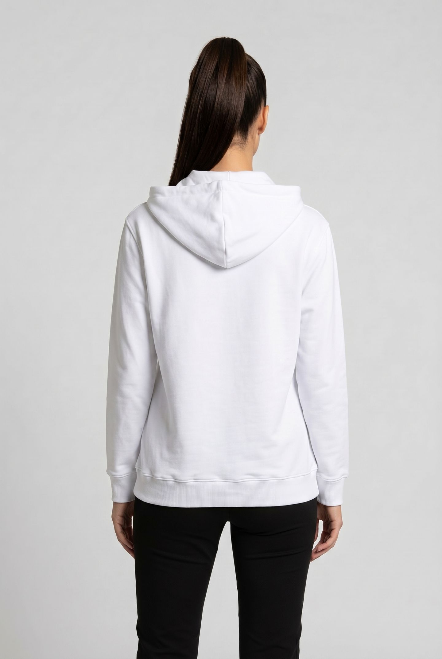 MOSCHINO AIRLINES ORGANIC COTTON SWEATSHIRT WHITE 2