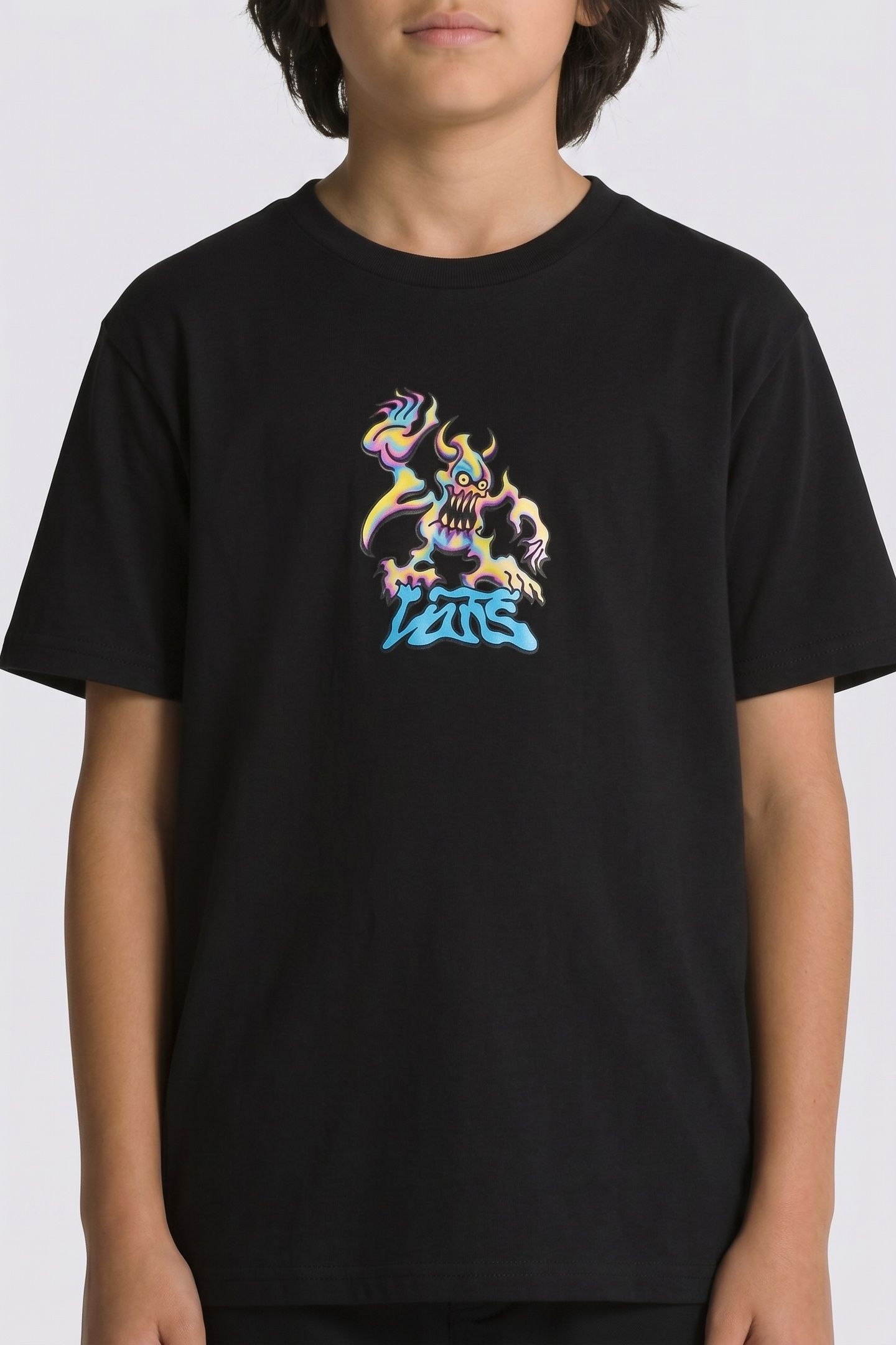 BOYS GOBLIN STEP SS BLACK 1