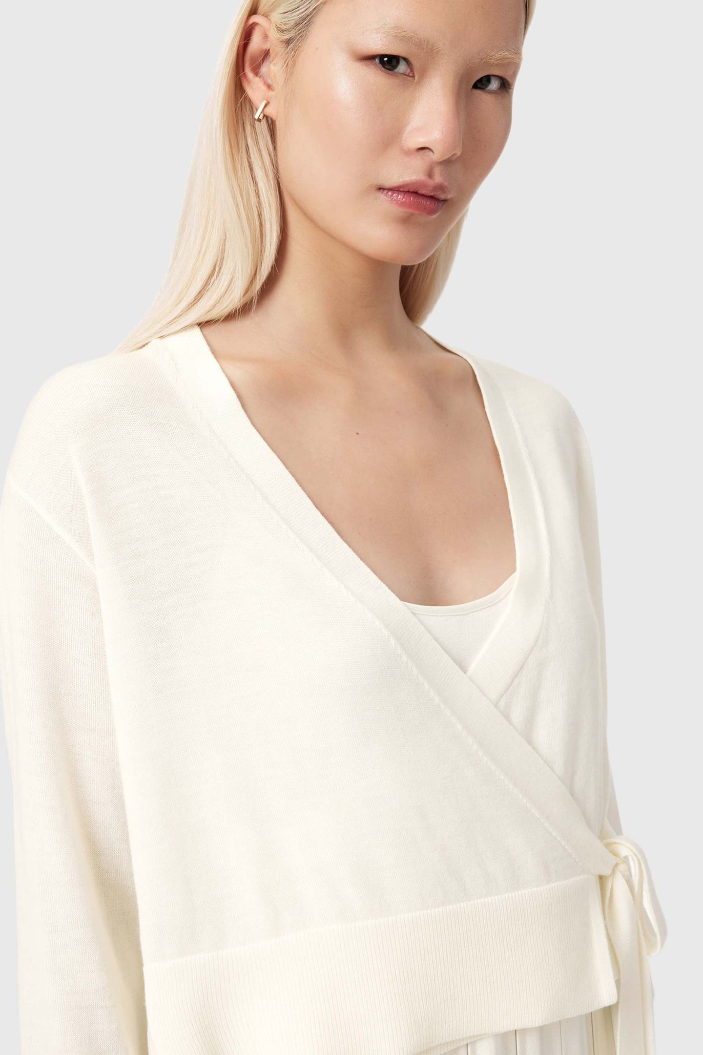 LUCILLE DRESS CHALK WHITE 3