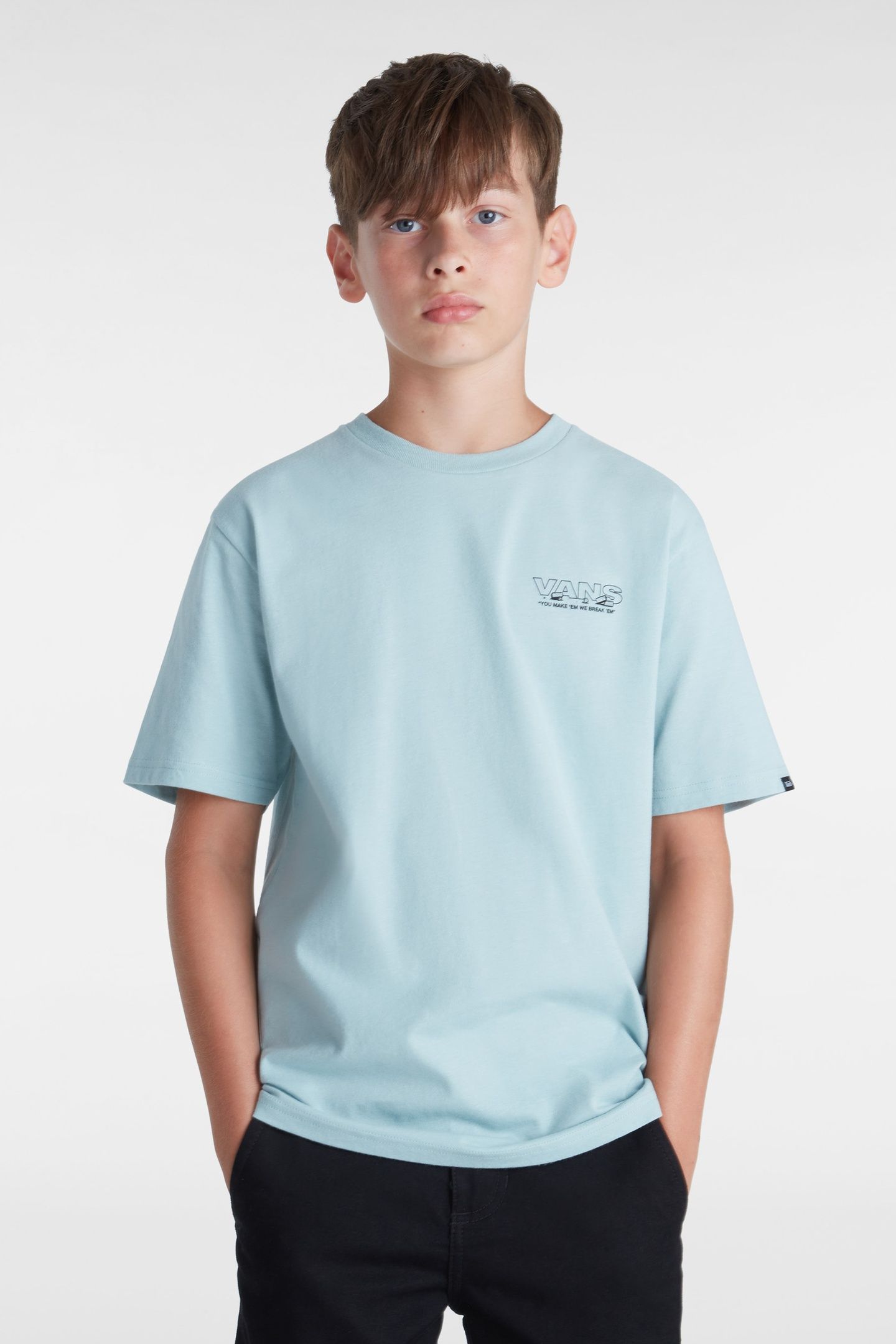 BOYS BREAK MADE SS GRAY MIST 2