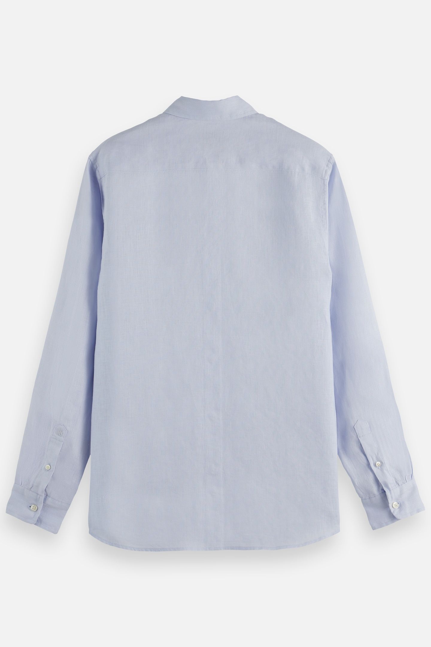 NOS LINEN REGULAR-FIT SHIRT SHIRT BLUE 5