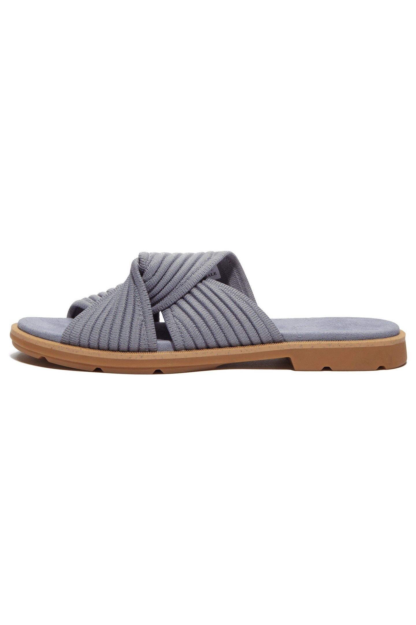 CALISTA BAY SLIDE SANDAL MEDIUM PURPLE KNIT 8