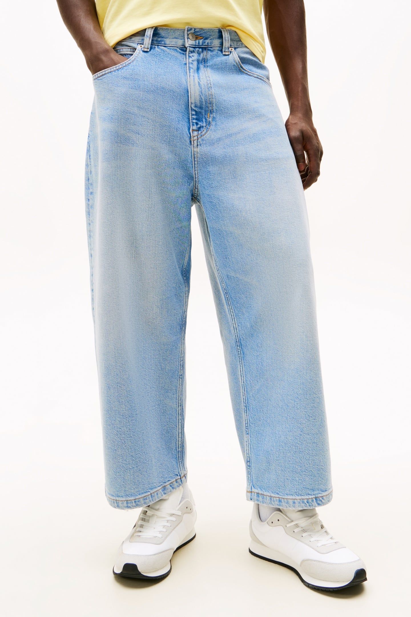 THEO BAGGY CROP JEANS DENIM LIGHT 1