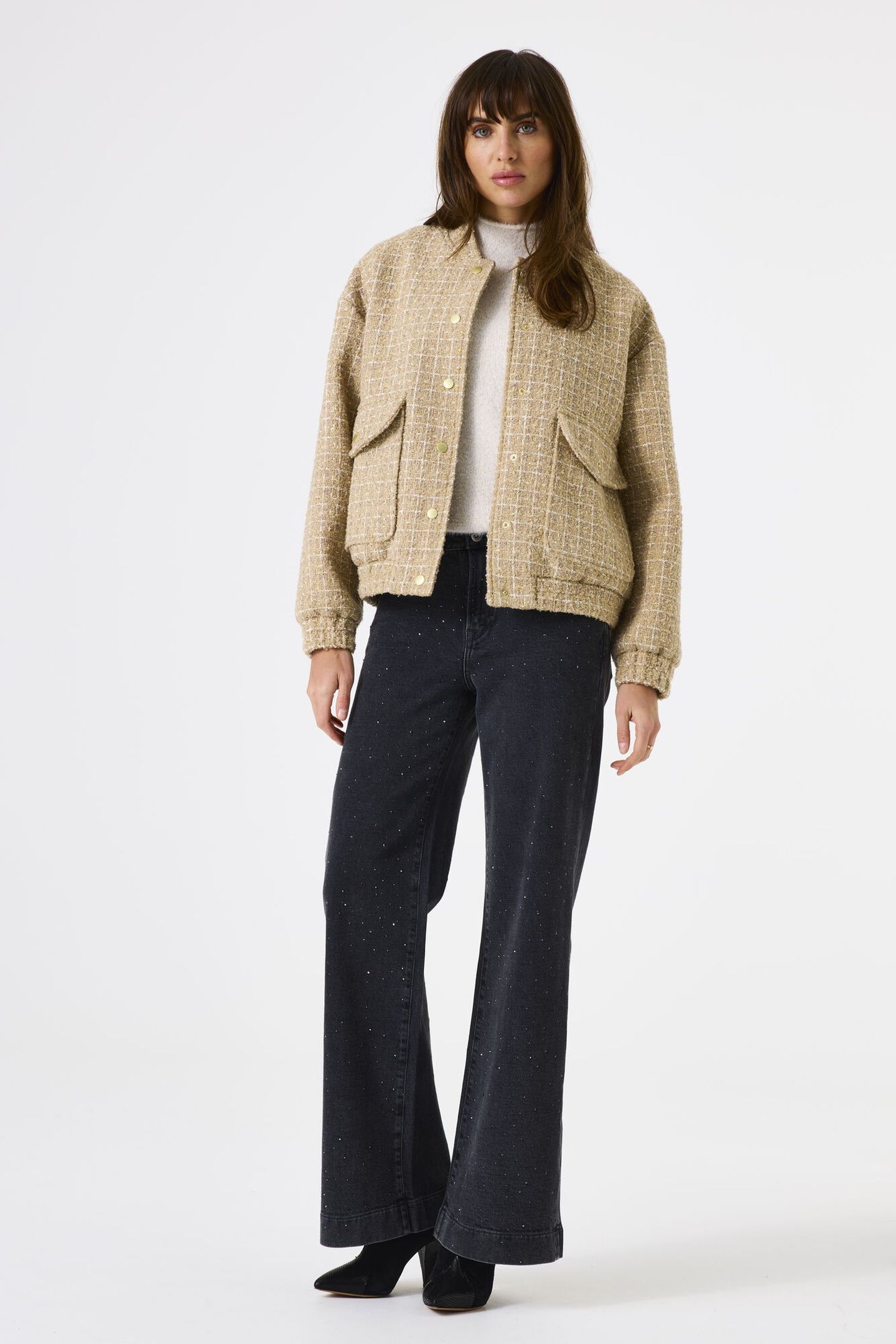 LADIES JACKET GOLDEN SAND 1