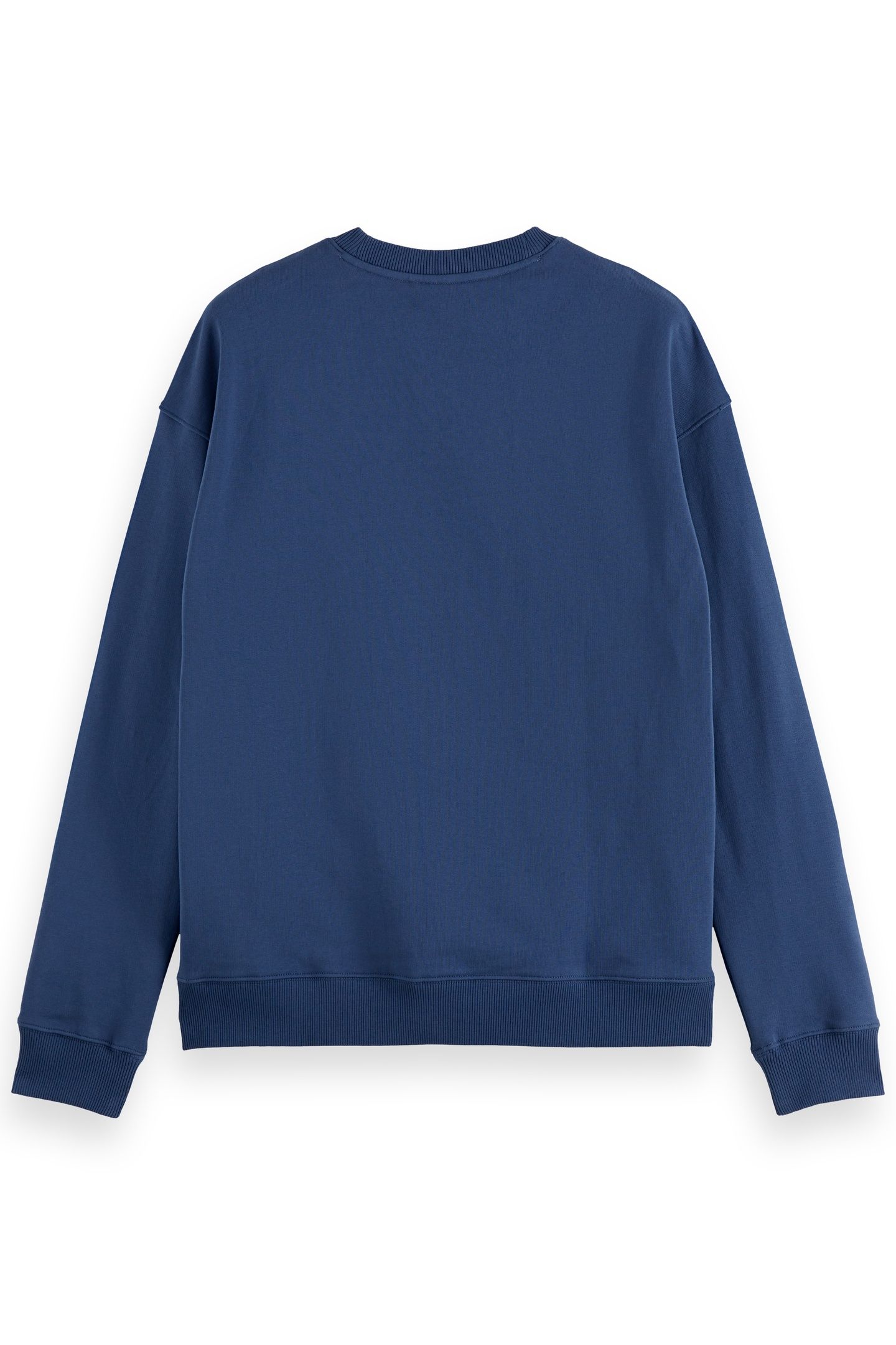 RELAXED-FIT EMBROIDERED SWEATSHIRT ATLANTIC BLUE 4