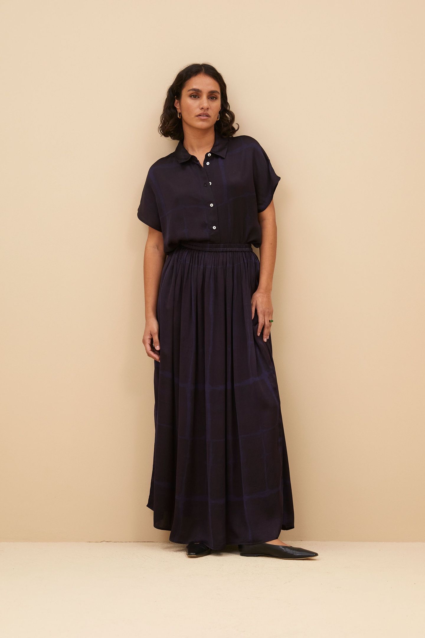 NINA SQUARE SKIRT SQUARE PRINT 2