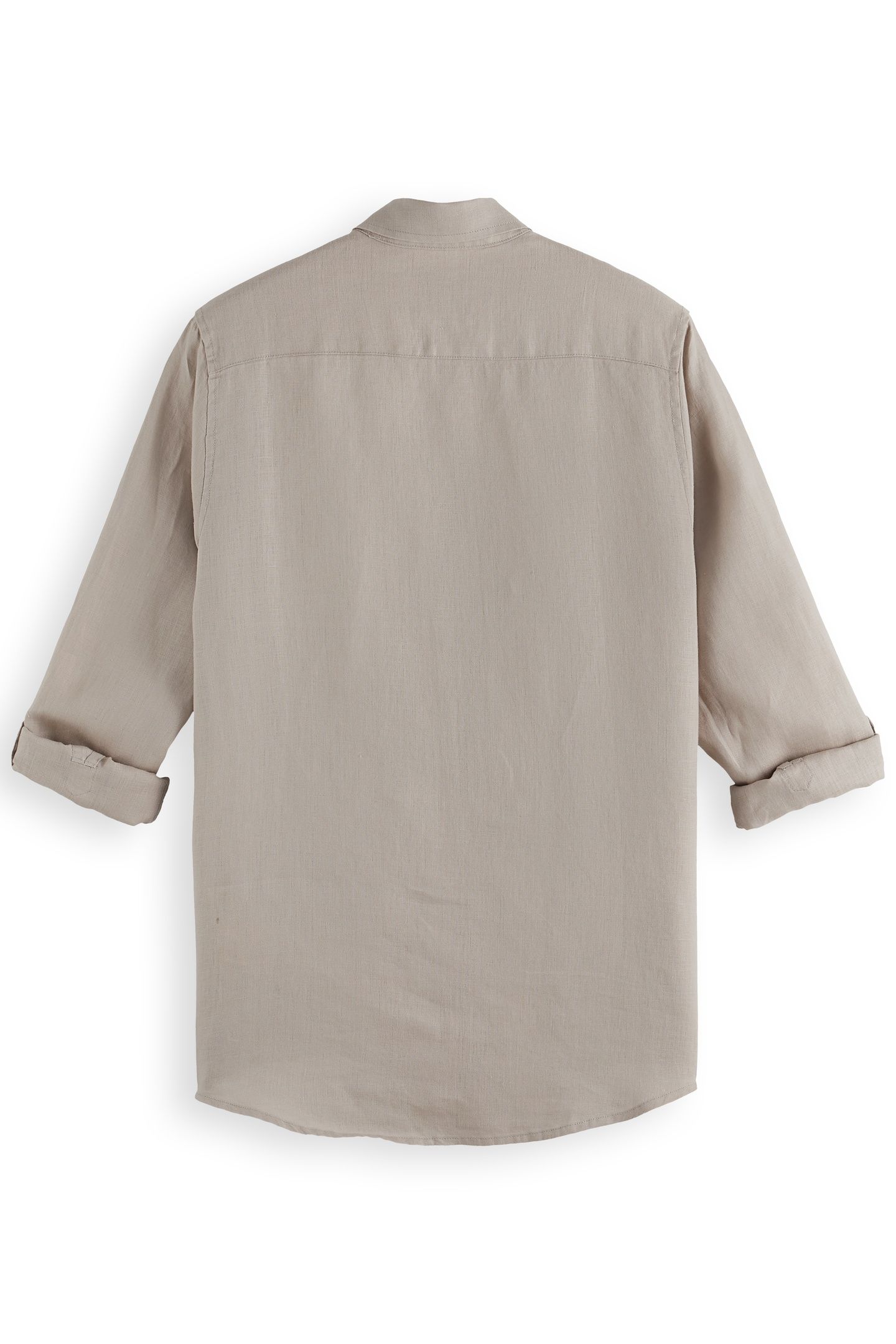 SEASONAL CORE - REGULAR FIT LINEN SHIRT HIGHWAY GREY 6