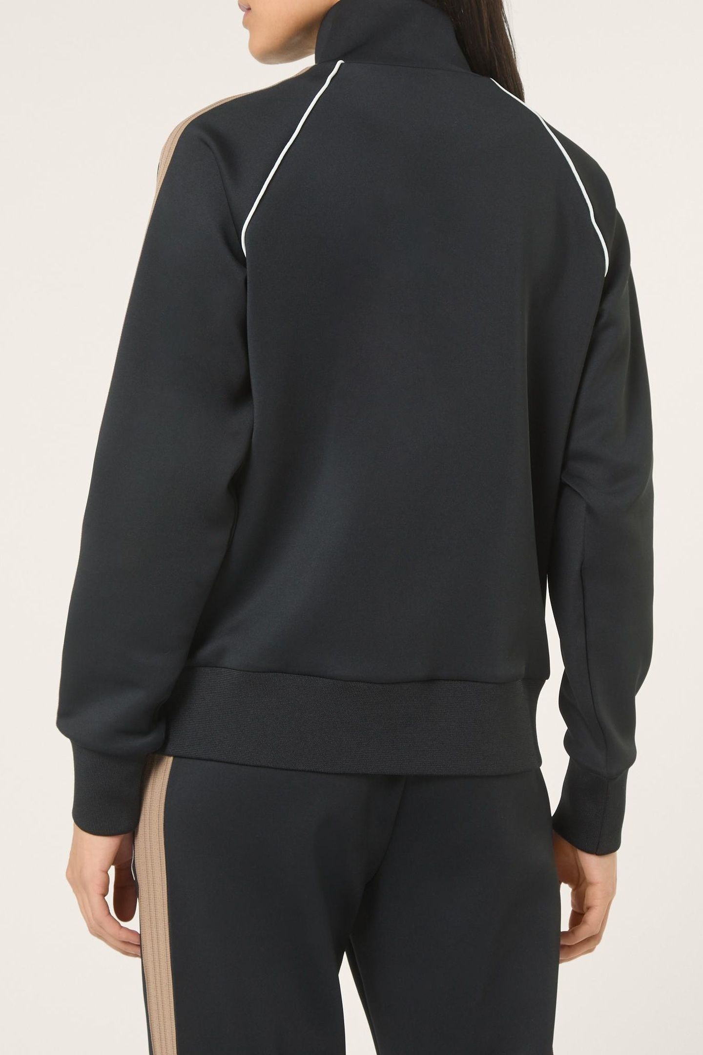 MARLIANO REGULAR TAPED TRACK JACKET BLACK 3