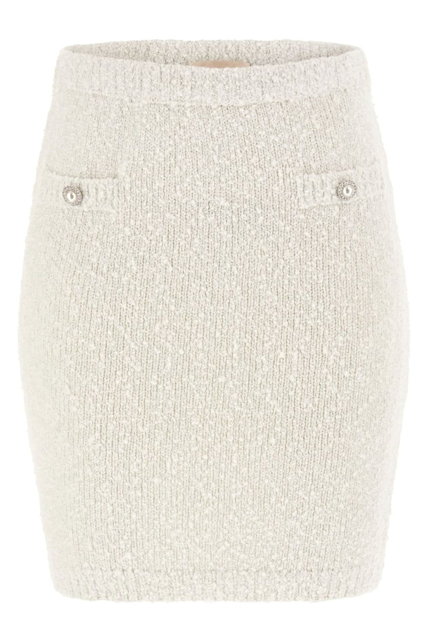 GUESS ECO DOROTHY SKIRT SWTR LIGHT BLUE/WHITE COM 5