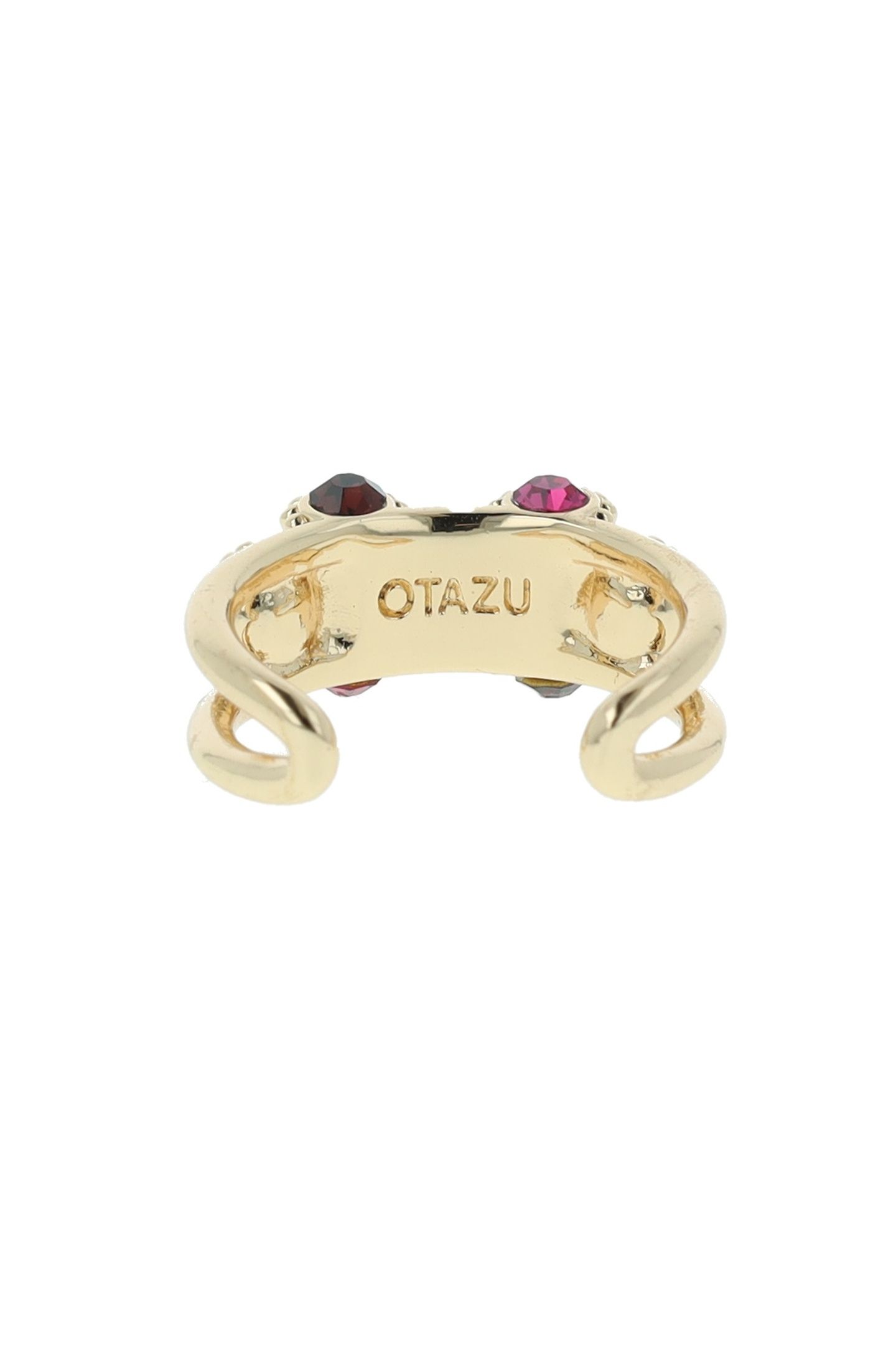 OTAZU VINTAGE BARREL RING SIAM RED 3