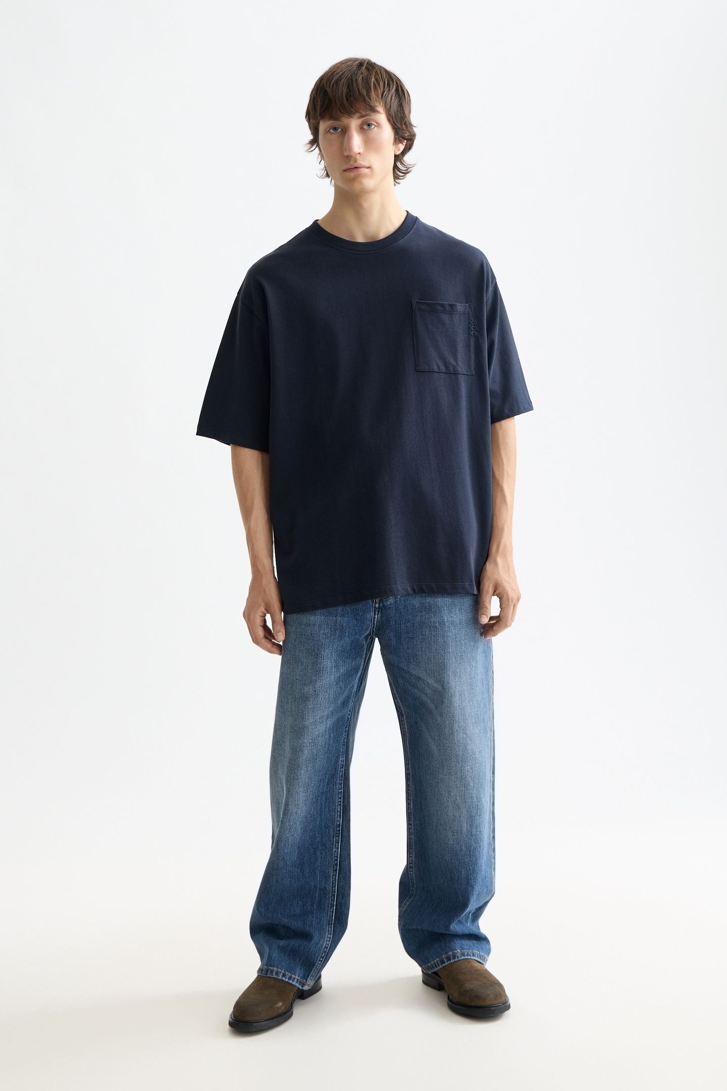 CORE - 3 CROSSES LOOSE FIT POCKET T-SHIRT NIGHT 1
