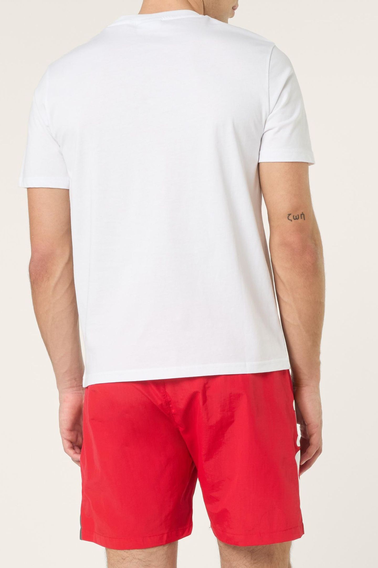 PADULE REGULAR LOGO GRAPHIC T-SHIRT BRIGHT WHITE 3