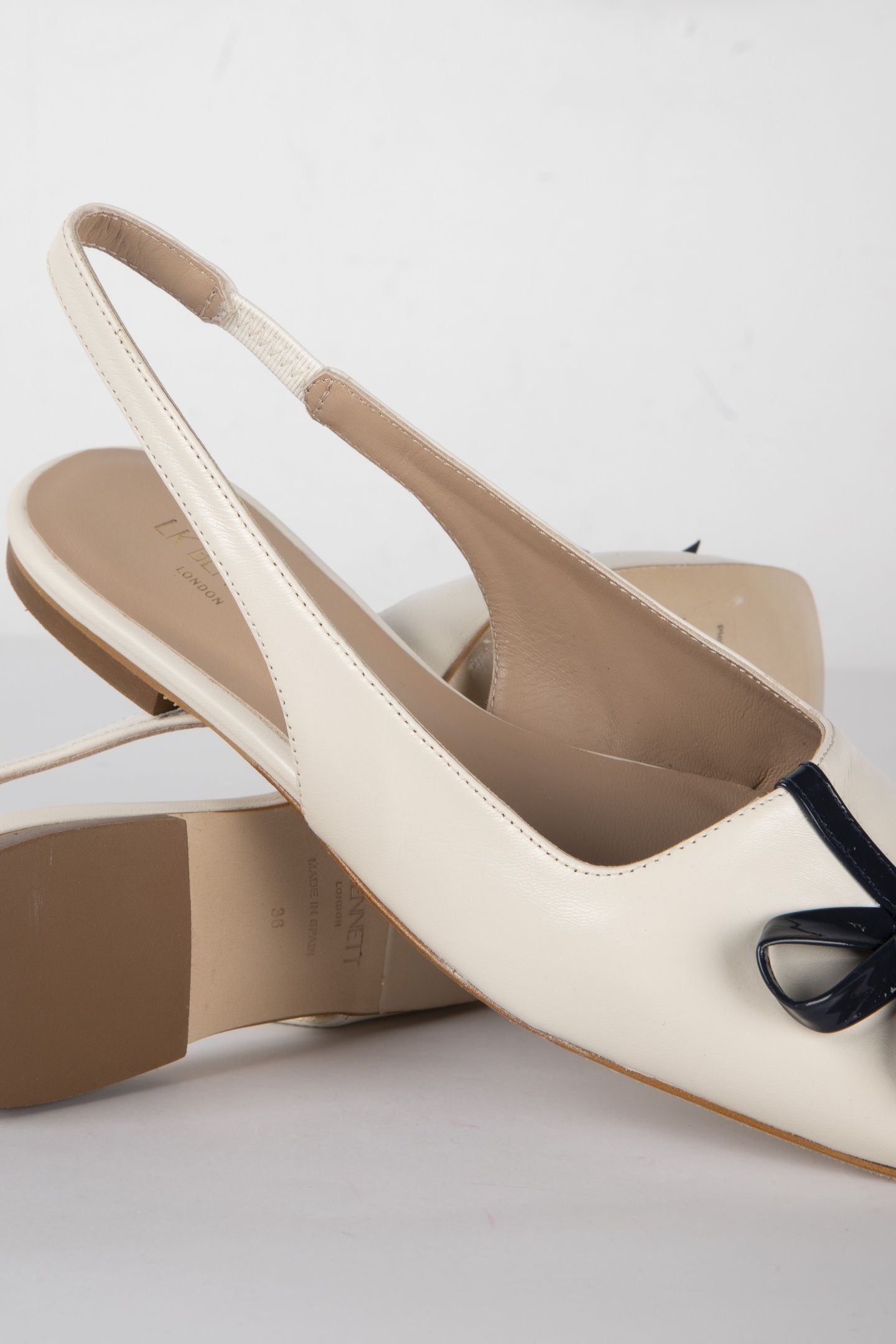 FRIEDA FLATS ECRU 4