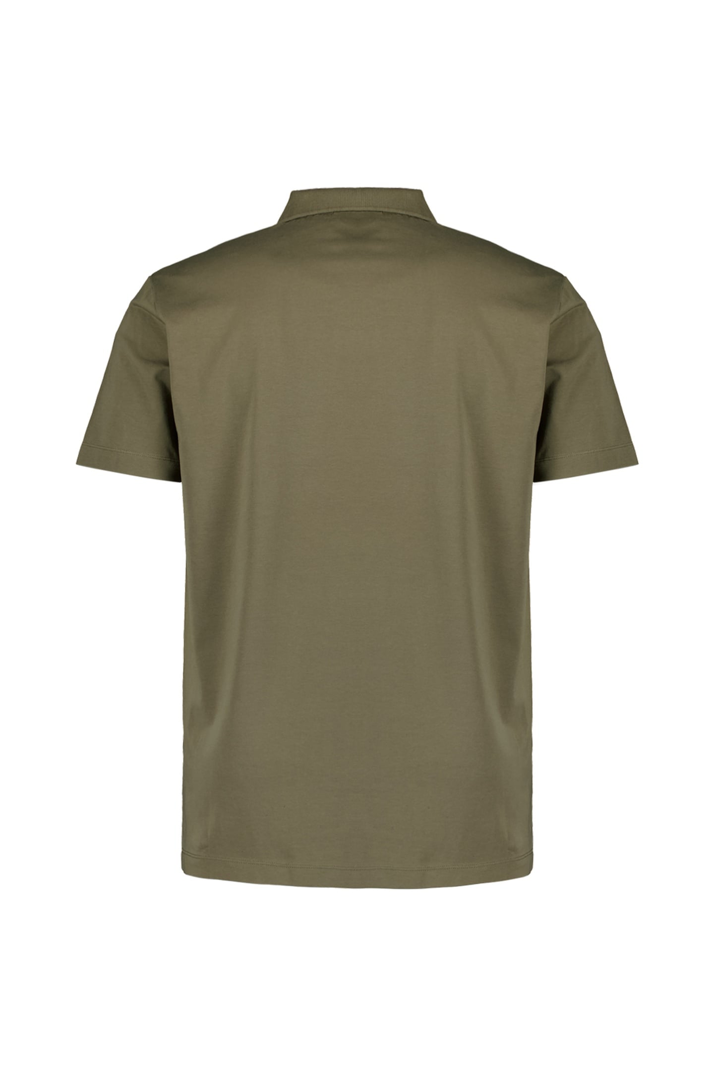 POLO V SOLID STRETCH DARK MOSS 6