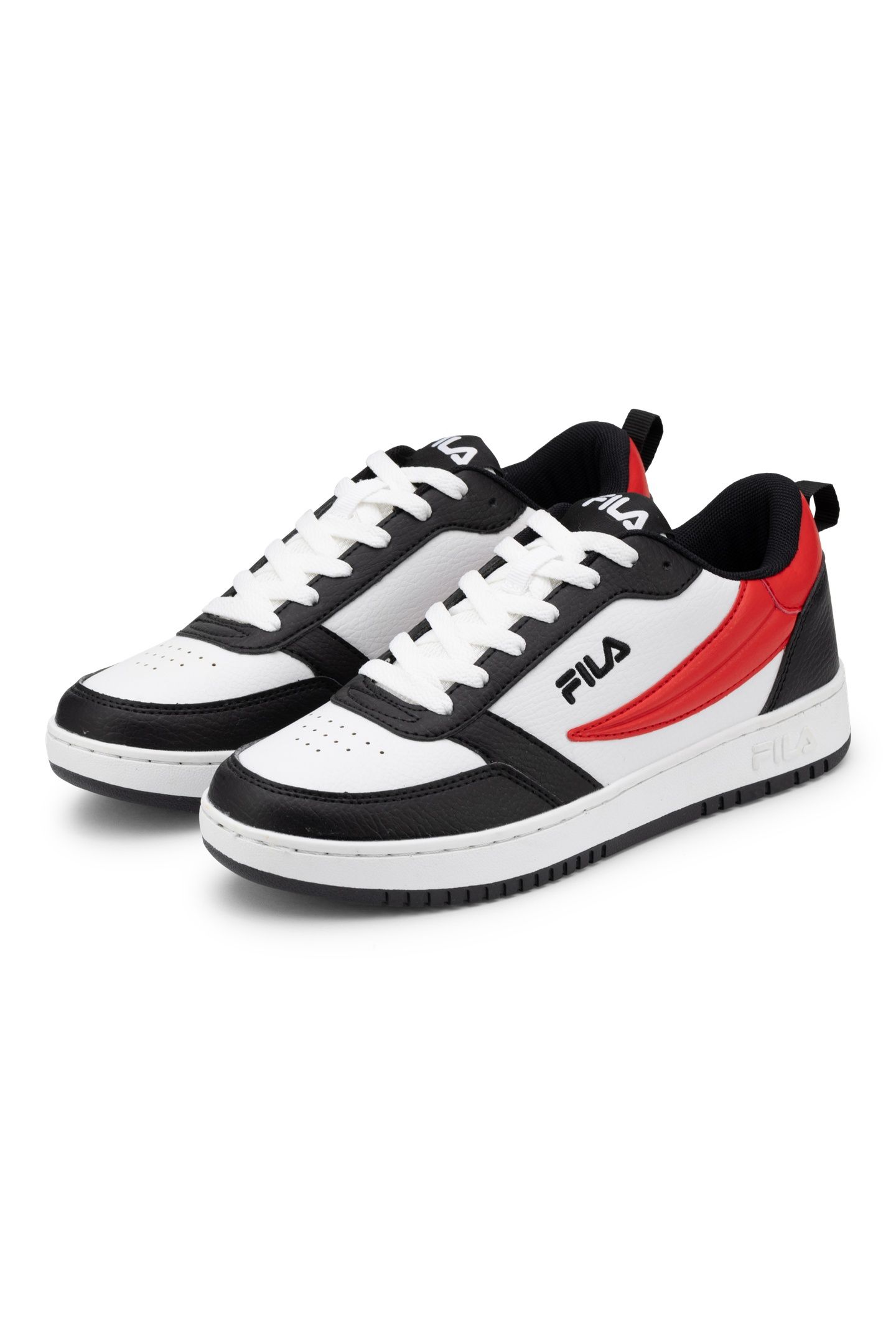 REGA NF TEENS BLACK-FILA RED 2