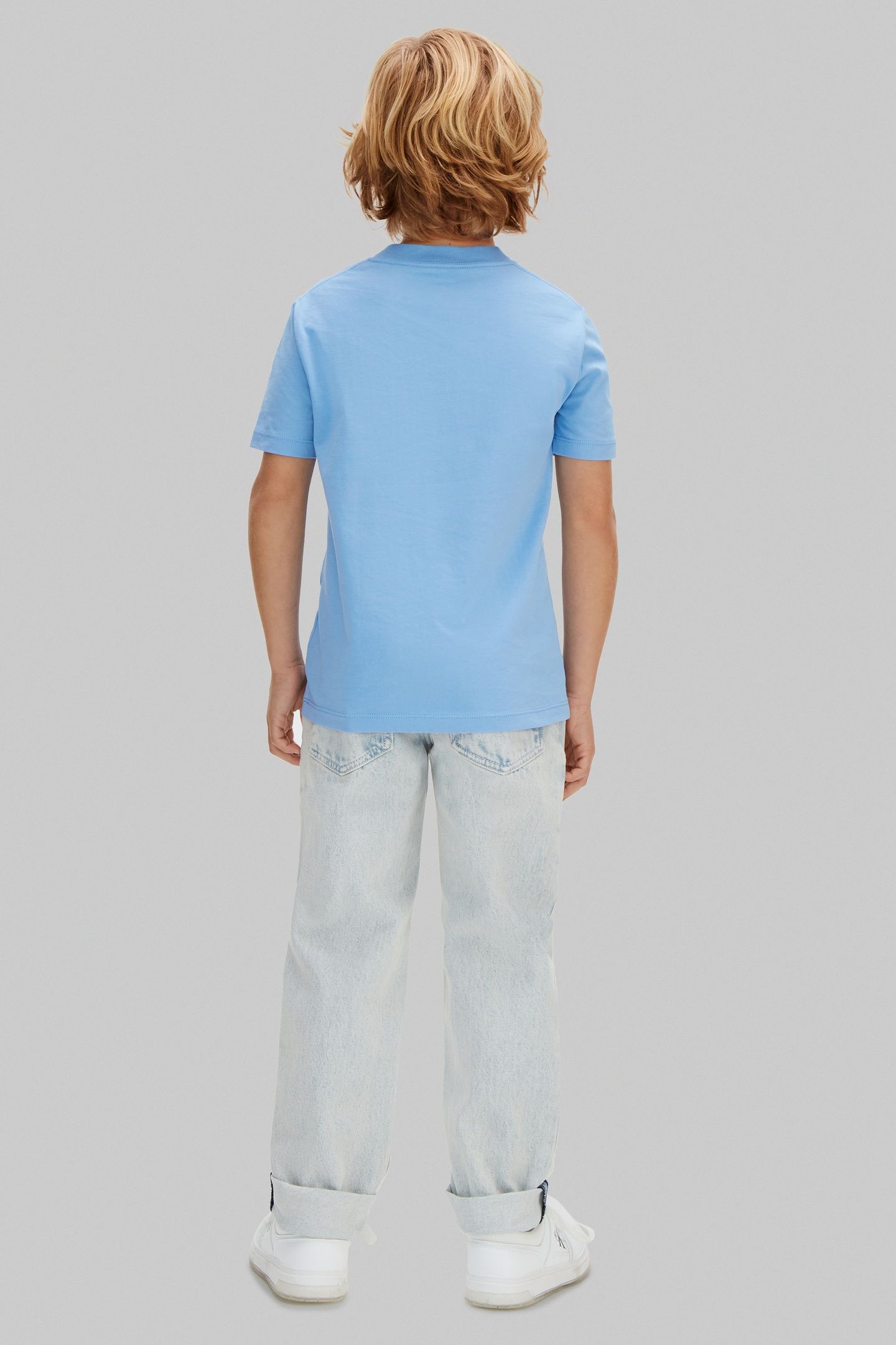 BOYS CHEST LOGO SS T-SHIRT PROVENCE 4