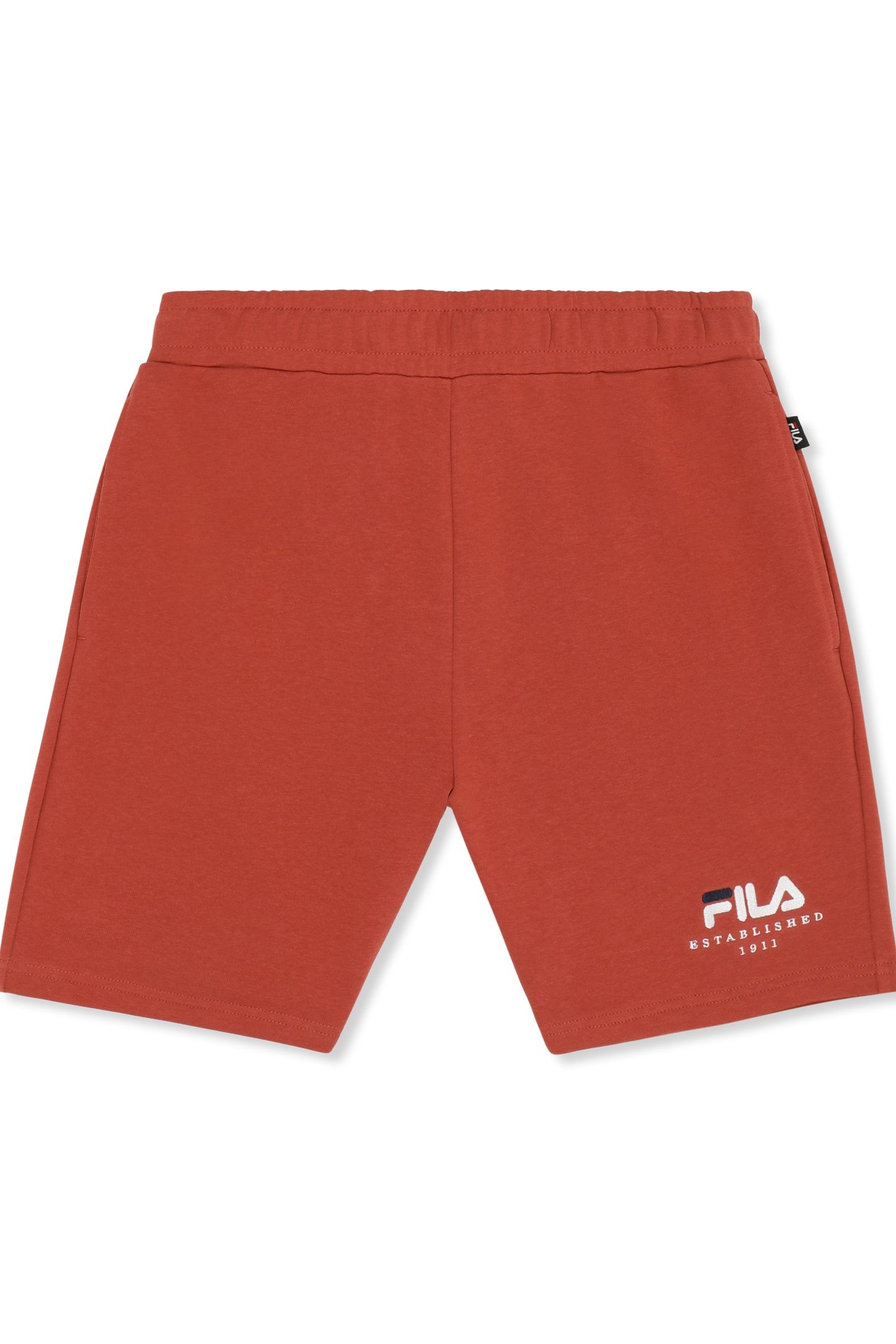 VALSERA REGULAR LOGO SWEAT SHORTS ETRUSCAN RED 4