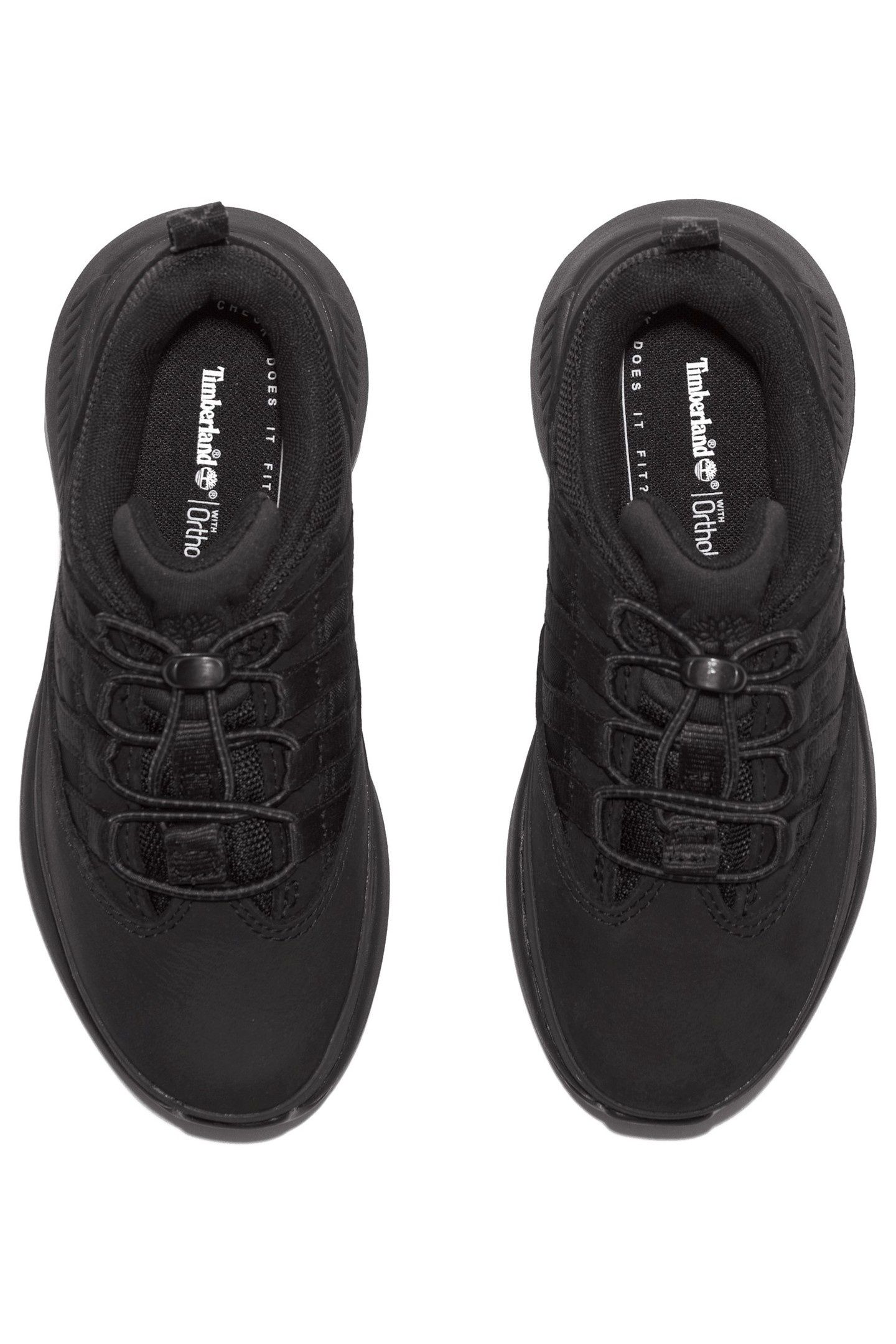 EURO TREKKER LOW LACE UP SNEAKER JET BLACK 6
