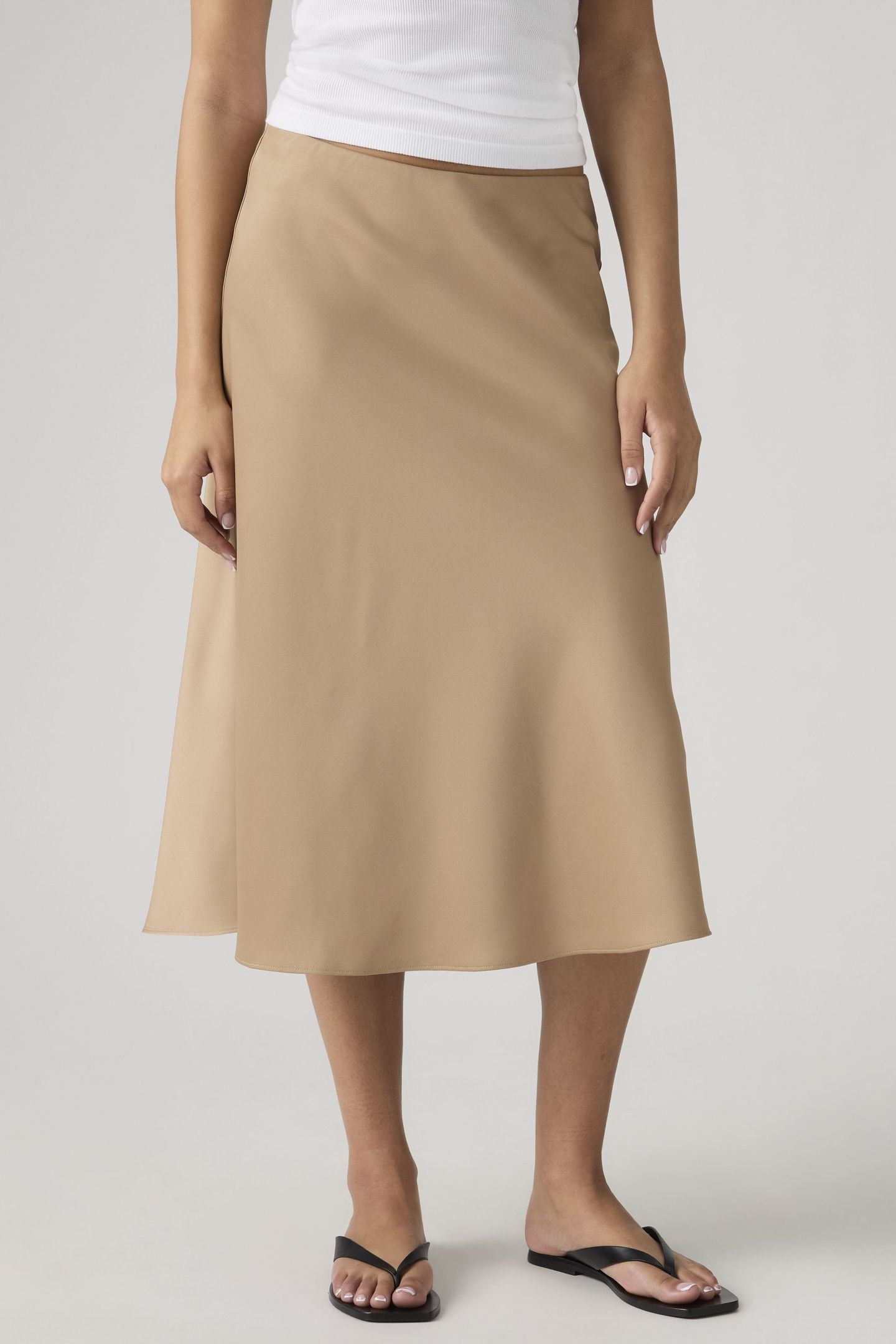 ARIEL MIDI SLIP SKIRT 5