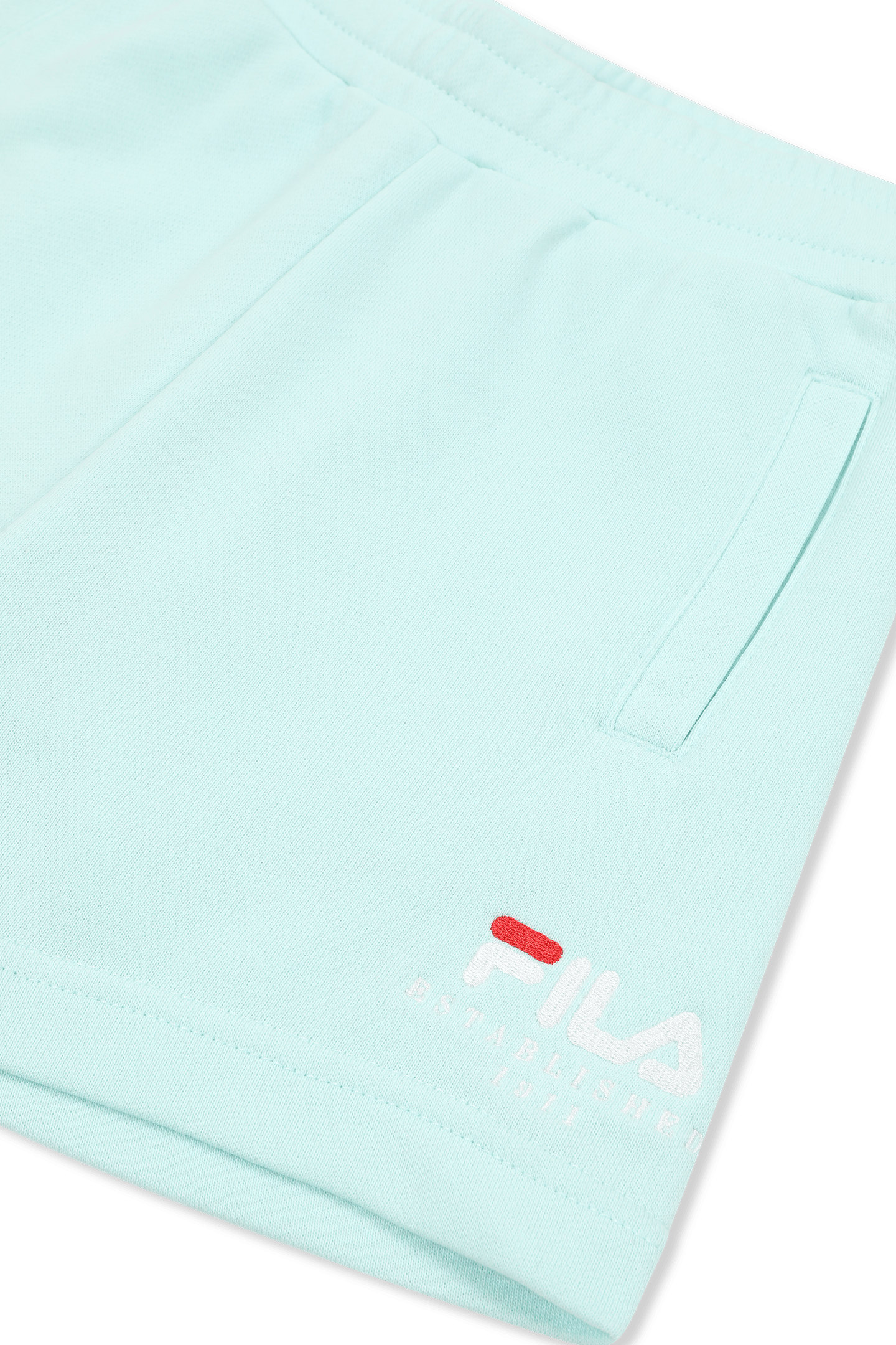 BENNA REGULAR LOGO SWEAT SHORTS SOOTHING SEA 3
