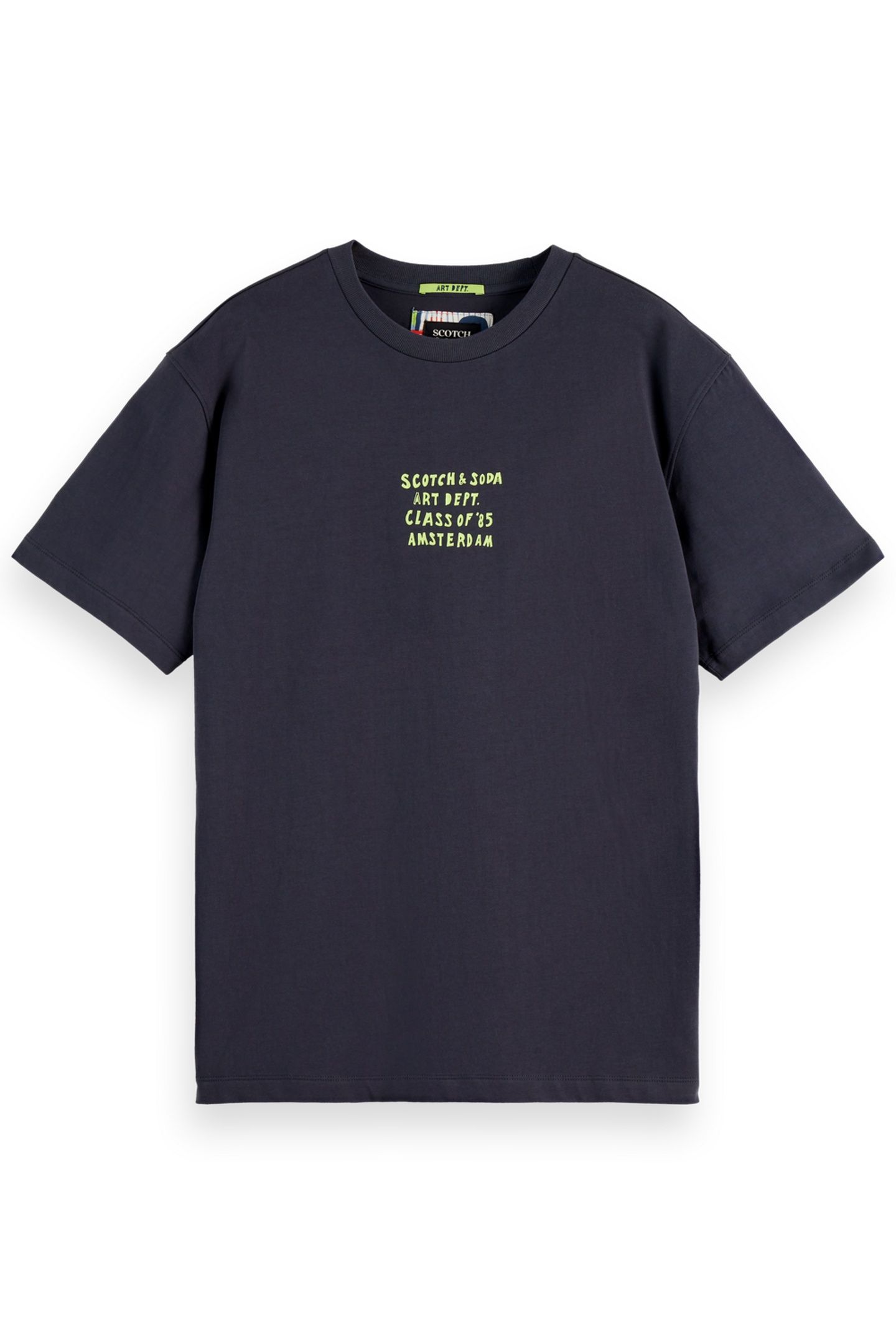 RELAXED-FIT ARTWORK T-SHIRT CHARCOAL ART 4
