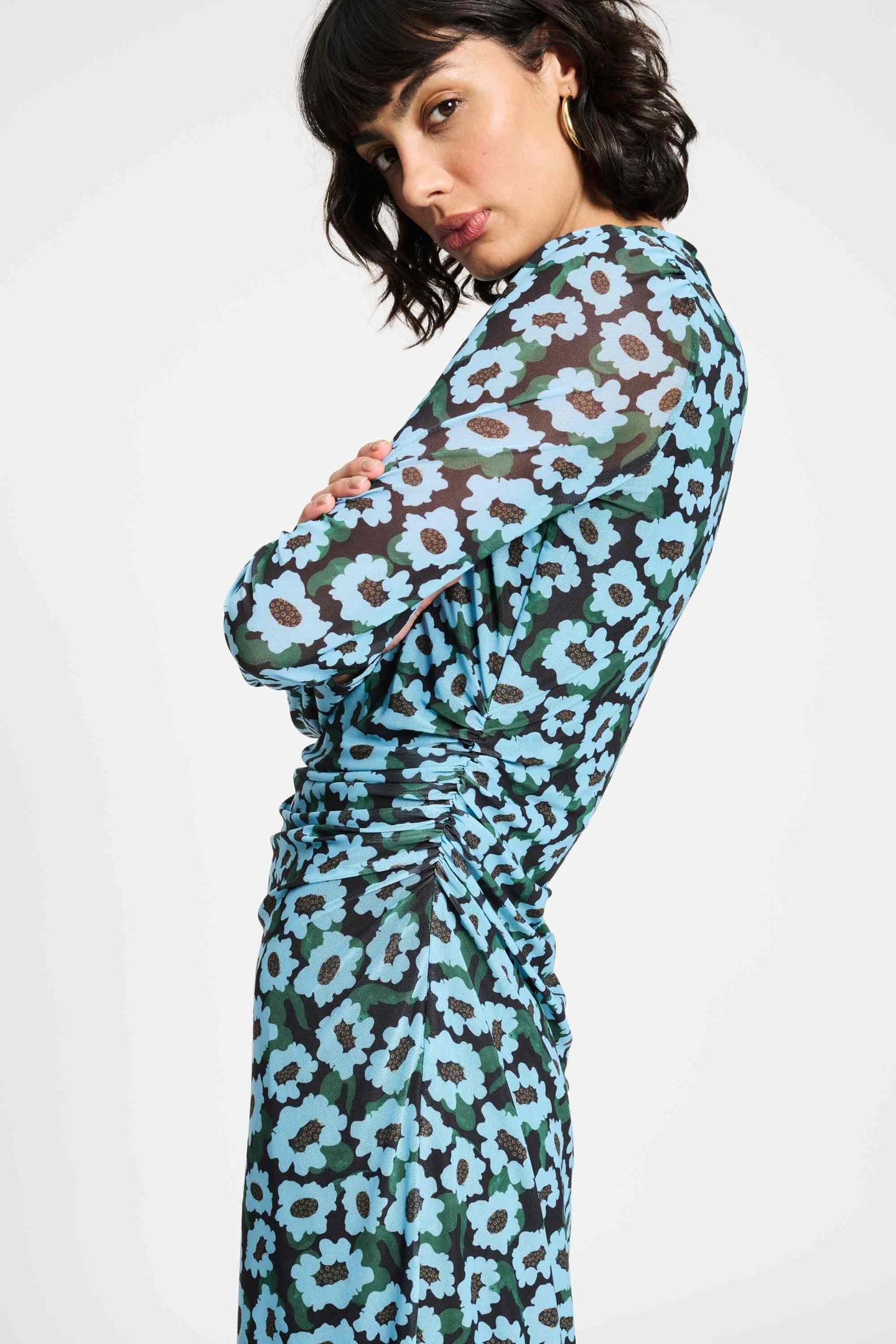 DRESS - WILD FLOWERS BLUE 4