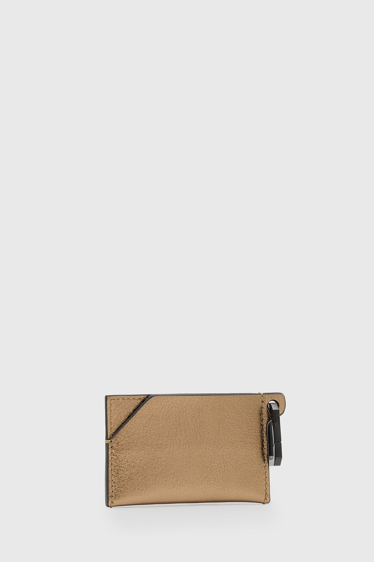HEX CARDHOLDER WARM BRASS 1