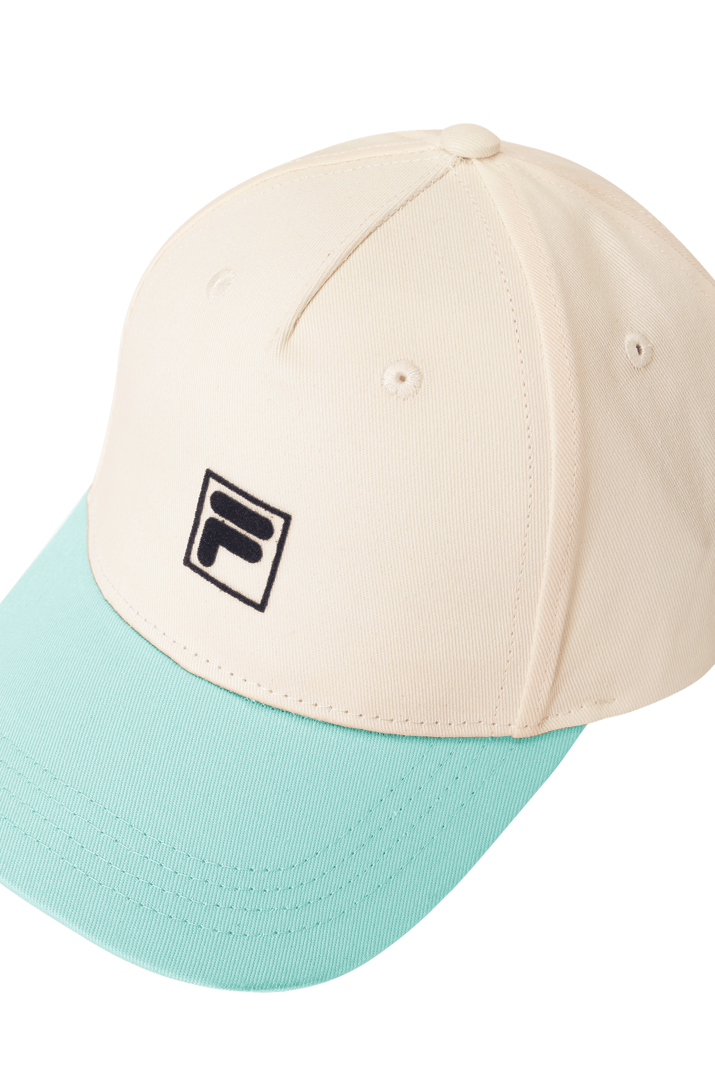 PARDOSSI 5 PANEL CAP EGRET-SOOTHING SEA 2