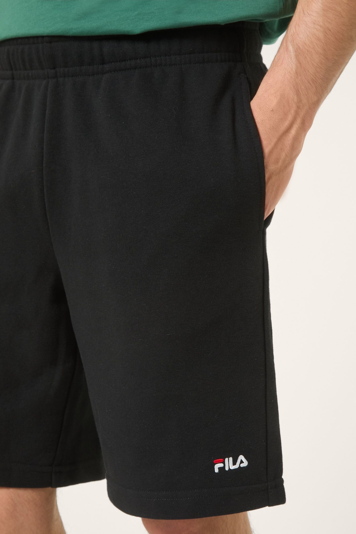LUSCIANO SWEAT SHORTS BLACK 6