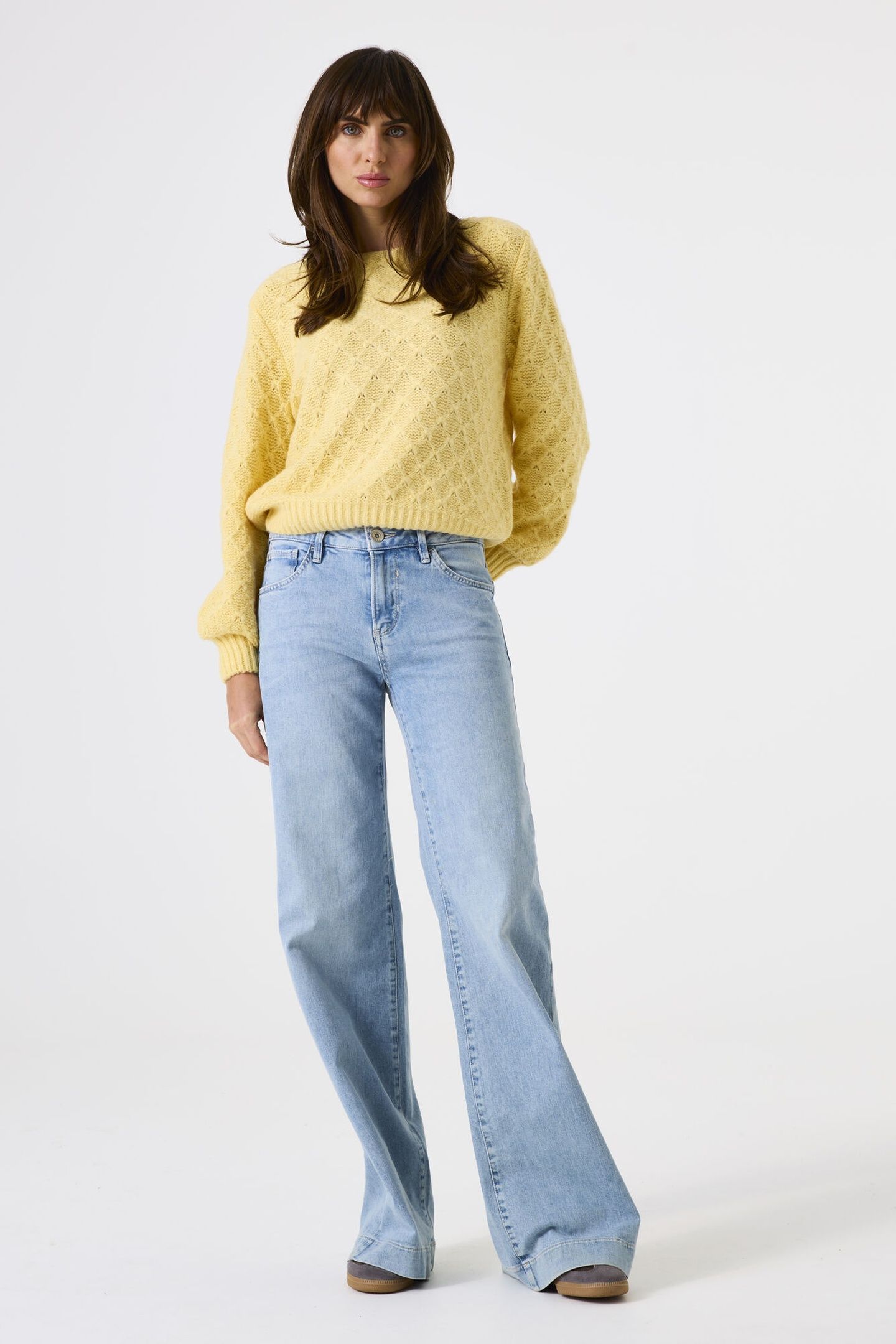 LADIES PULLOVER MELLOW YELLOW 2