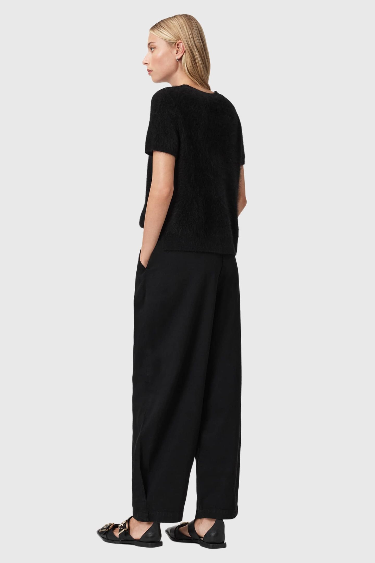 BECCA DENIM TROUSER BLACK 5