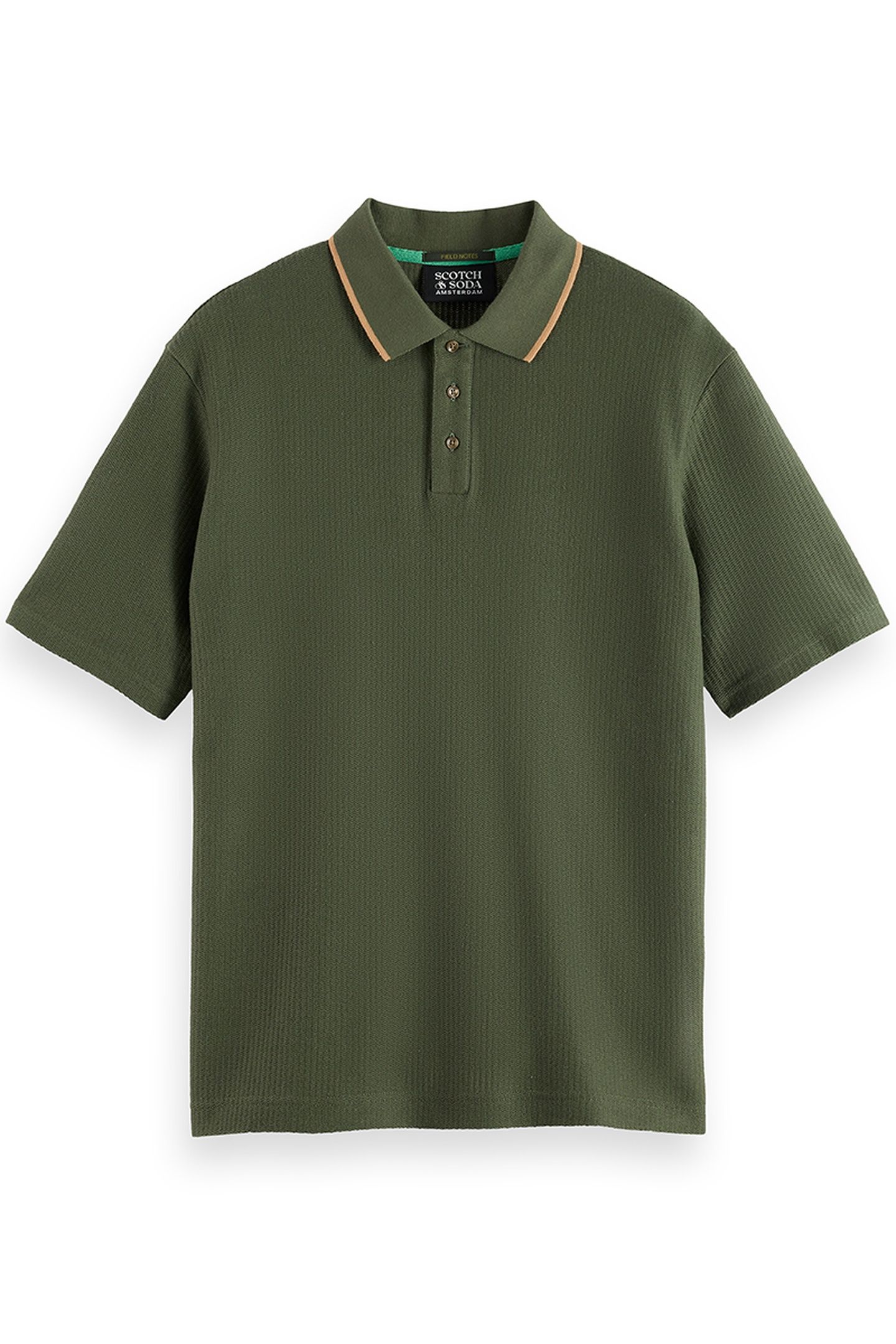 STRUCTURED RELAXED FIT POLO THYME 4