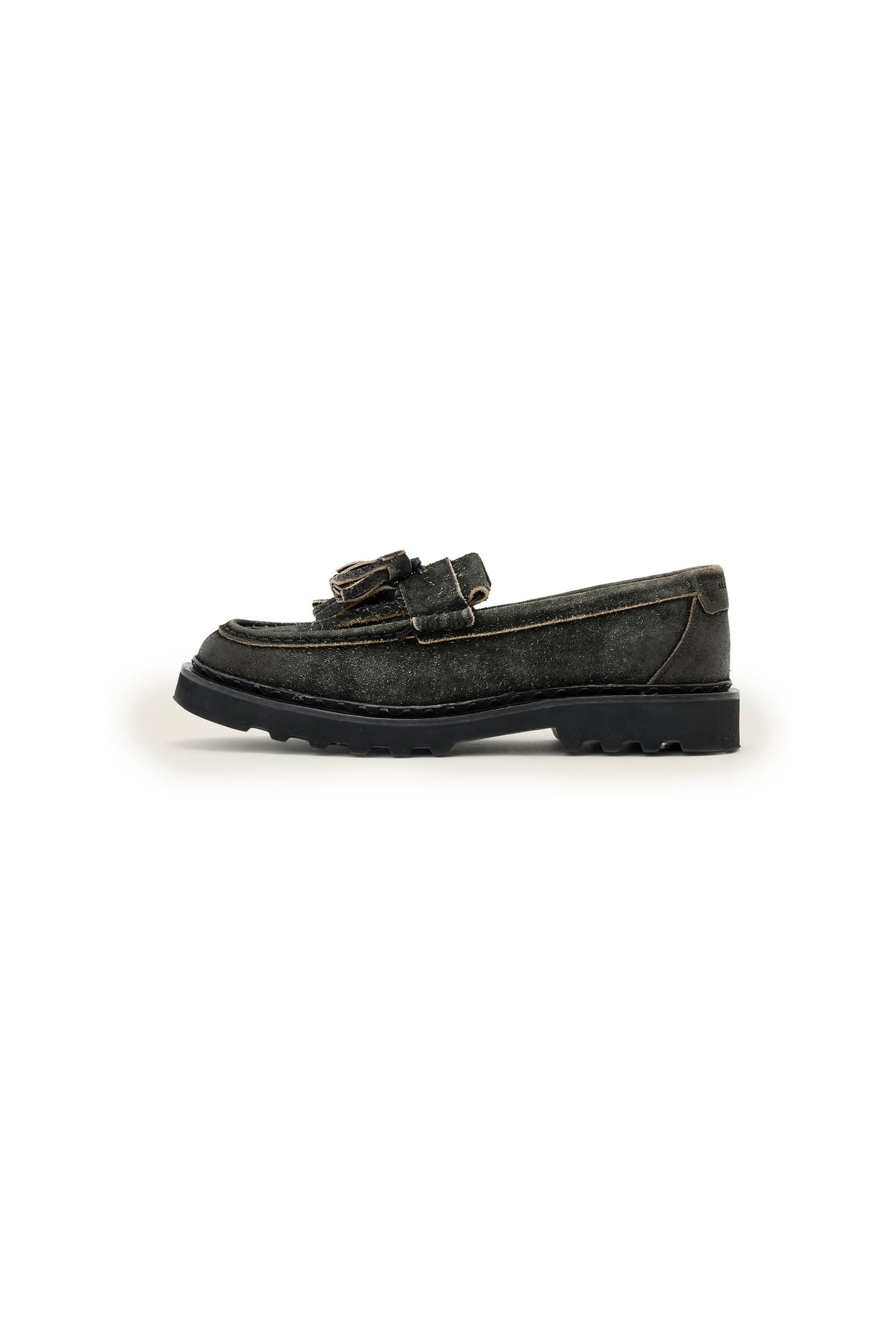 SKIFF TASSEL LOAFER CHARCOAL GREY 4