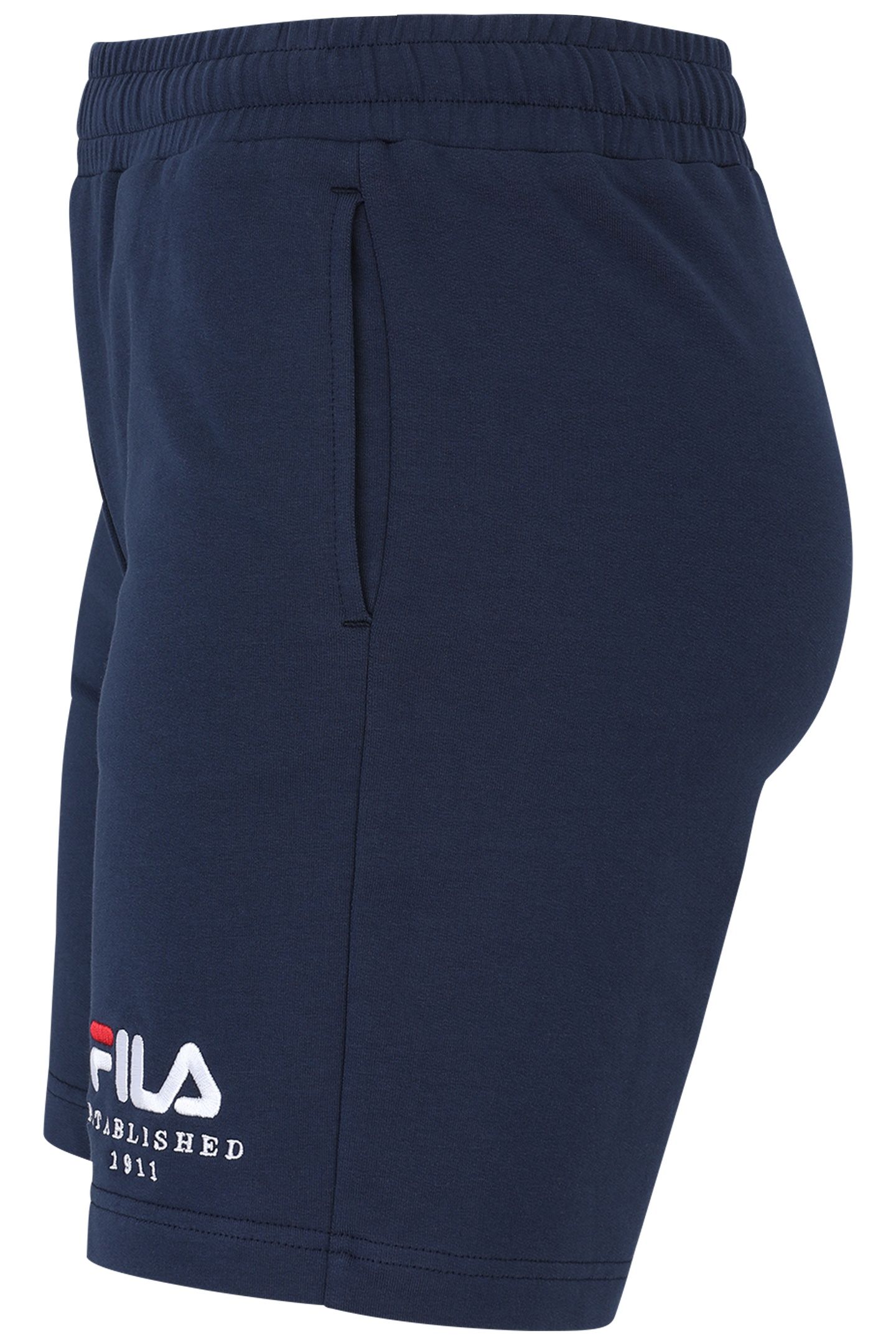LOHFELDEN LOGO SHORTS BLACK IRIS 2