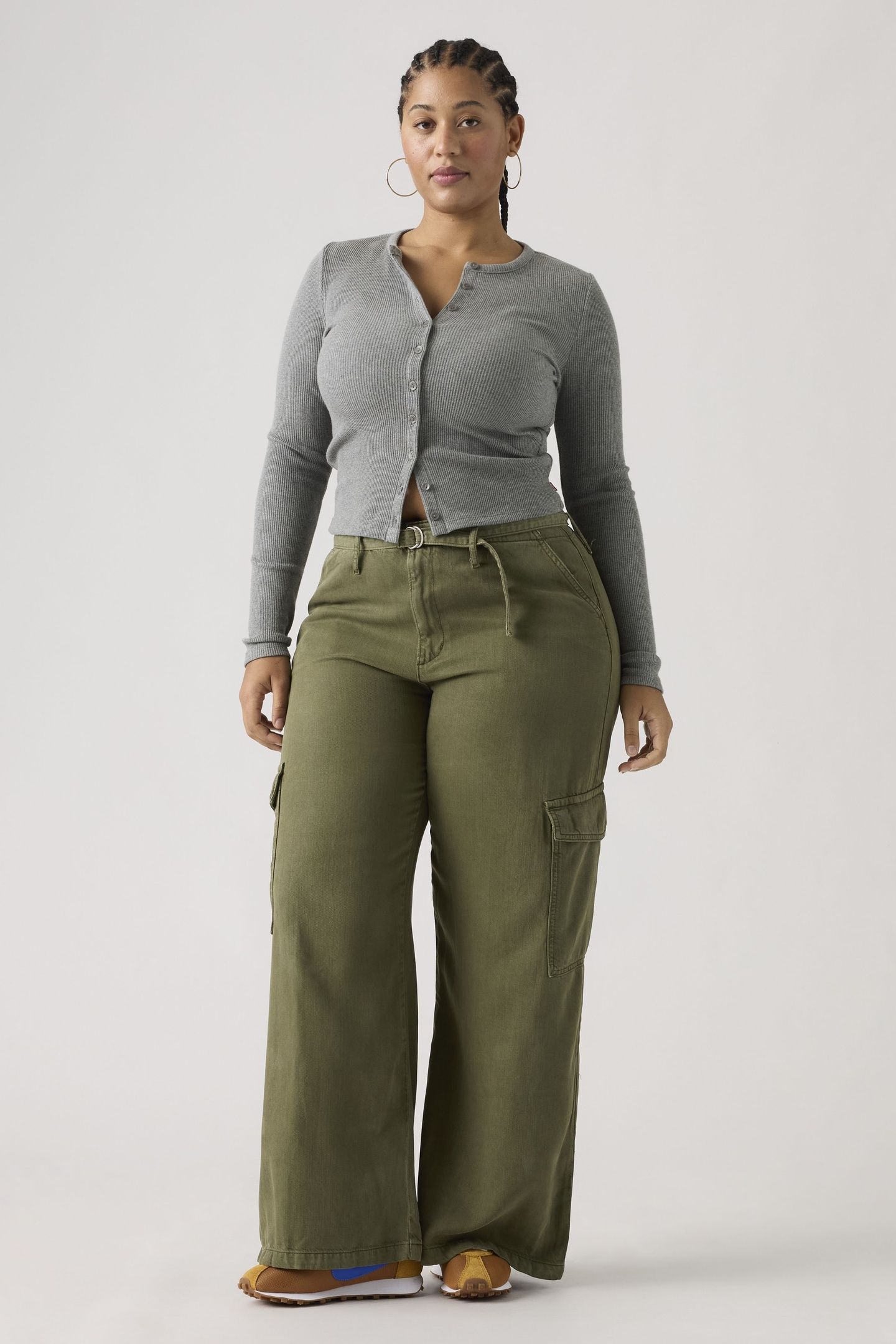 BAGGY DAD LIGHTWEIGHT CARGO PANTS 1