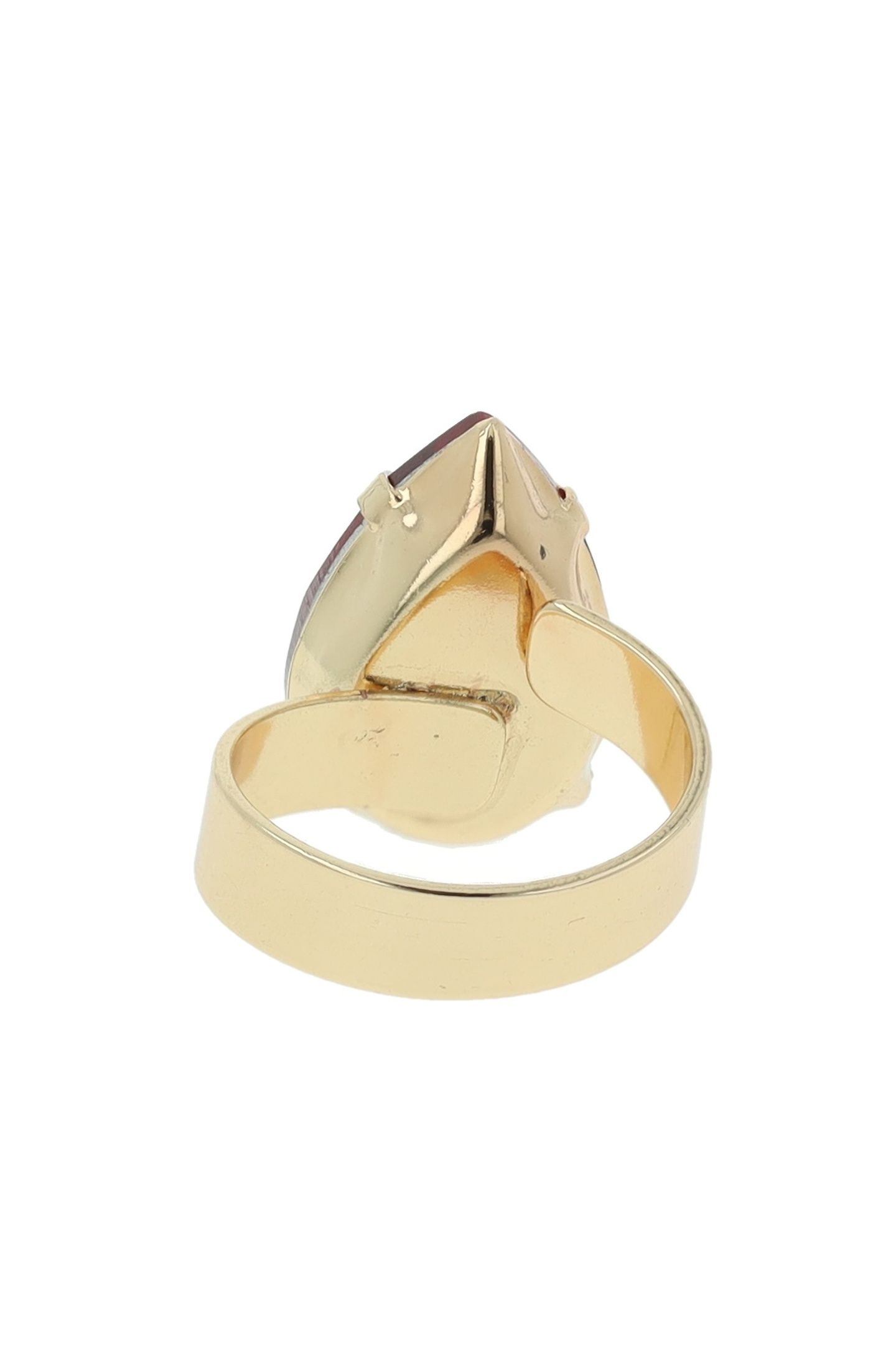 CLASSIC DROP RING BURGUNDY 3