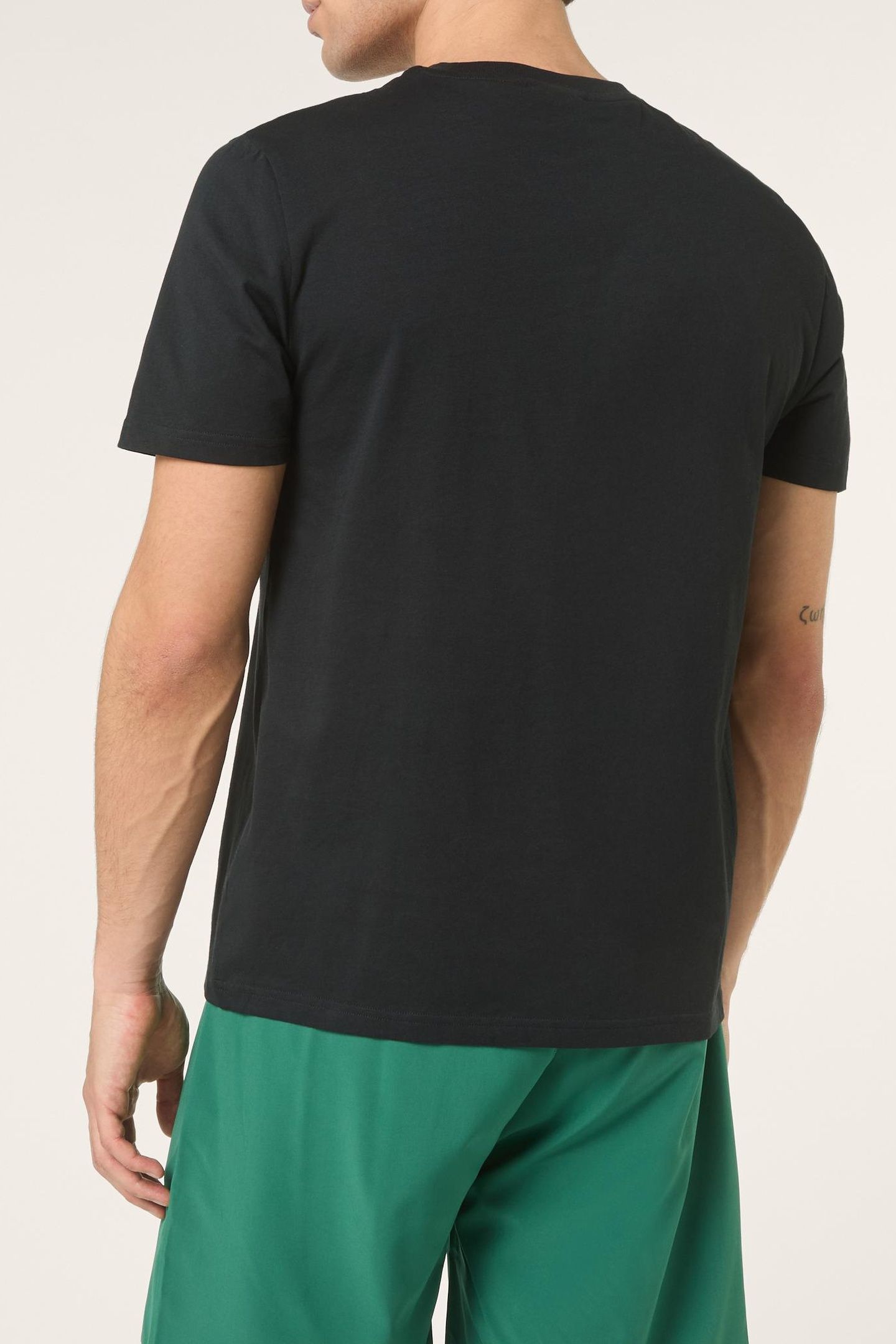 PADULE REGULAR LOGO GRAPHIC T-SHIRT BLACK 3