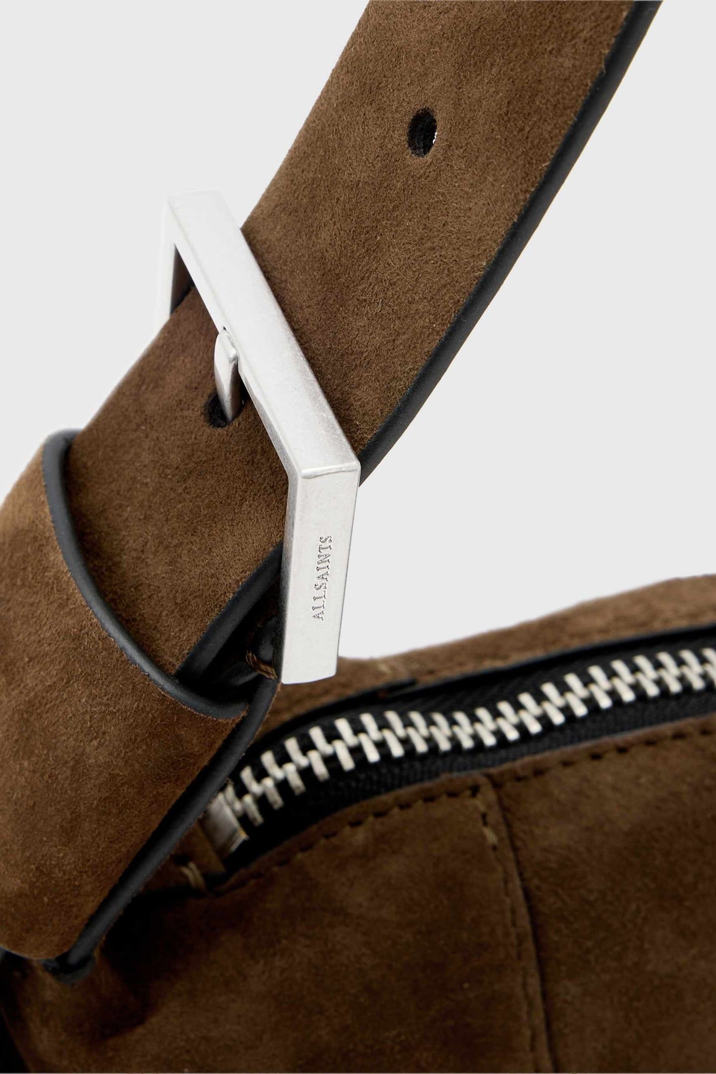 VEGA SUEDE MINI BAG FANGO BROWN 6