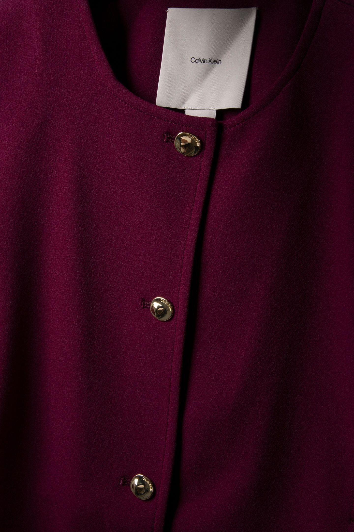 EU STRETCH CREPE JACKET BERRY GLAZE 4