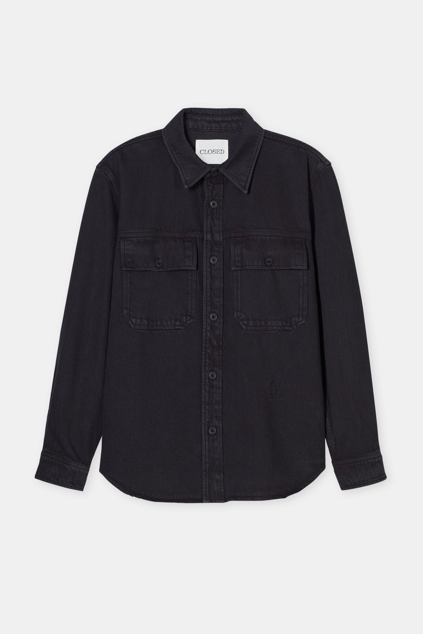 MILITARY SHIRT BLACK 1