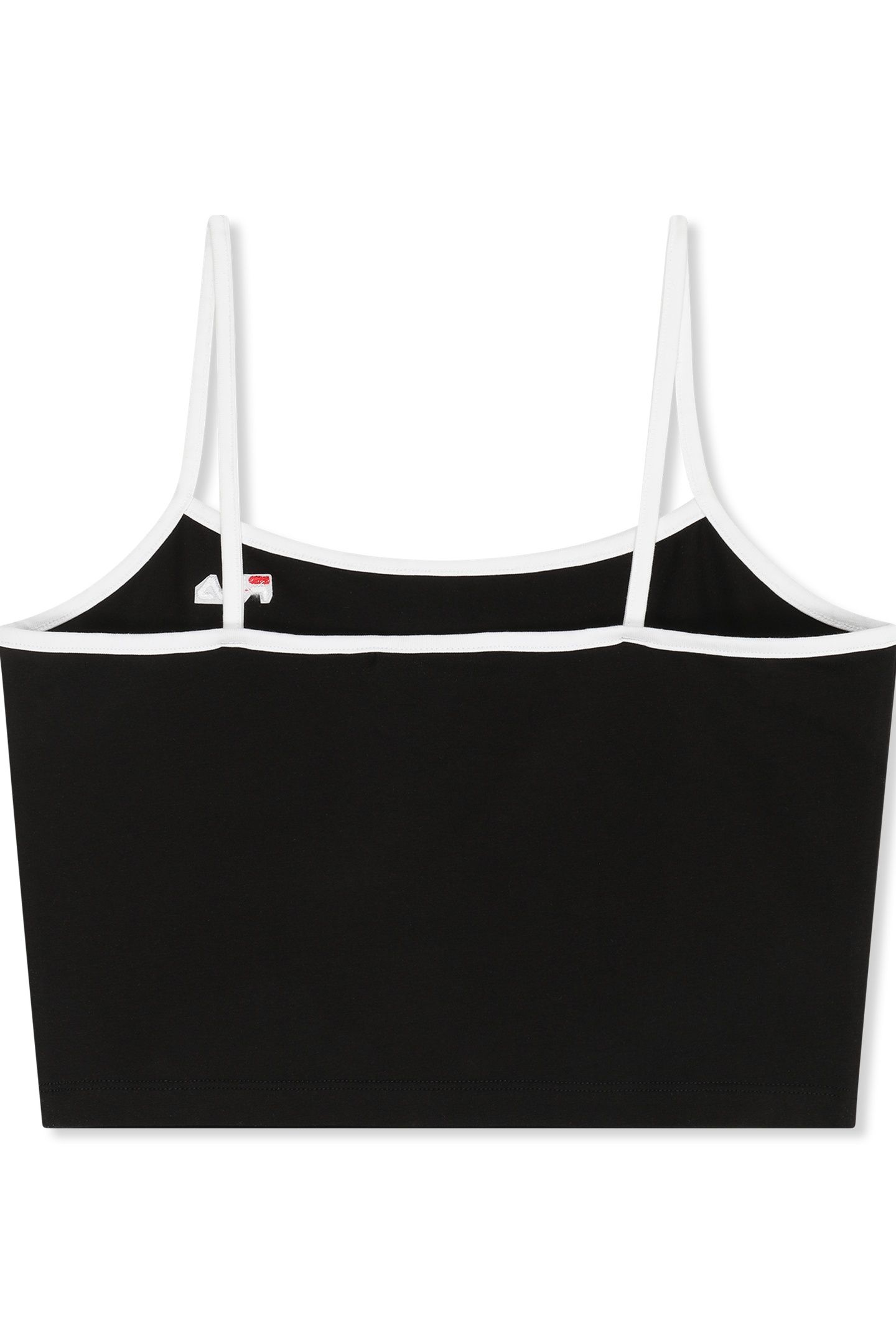 RENELLA CROPPED SPAGETTI STRAP TOP BLACK 5
